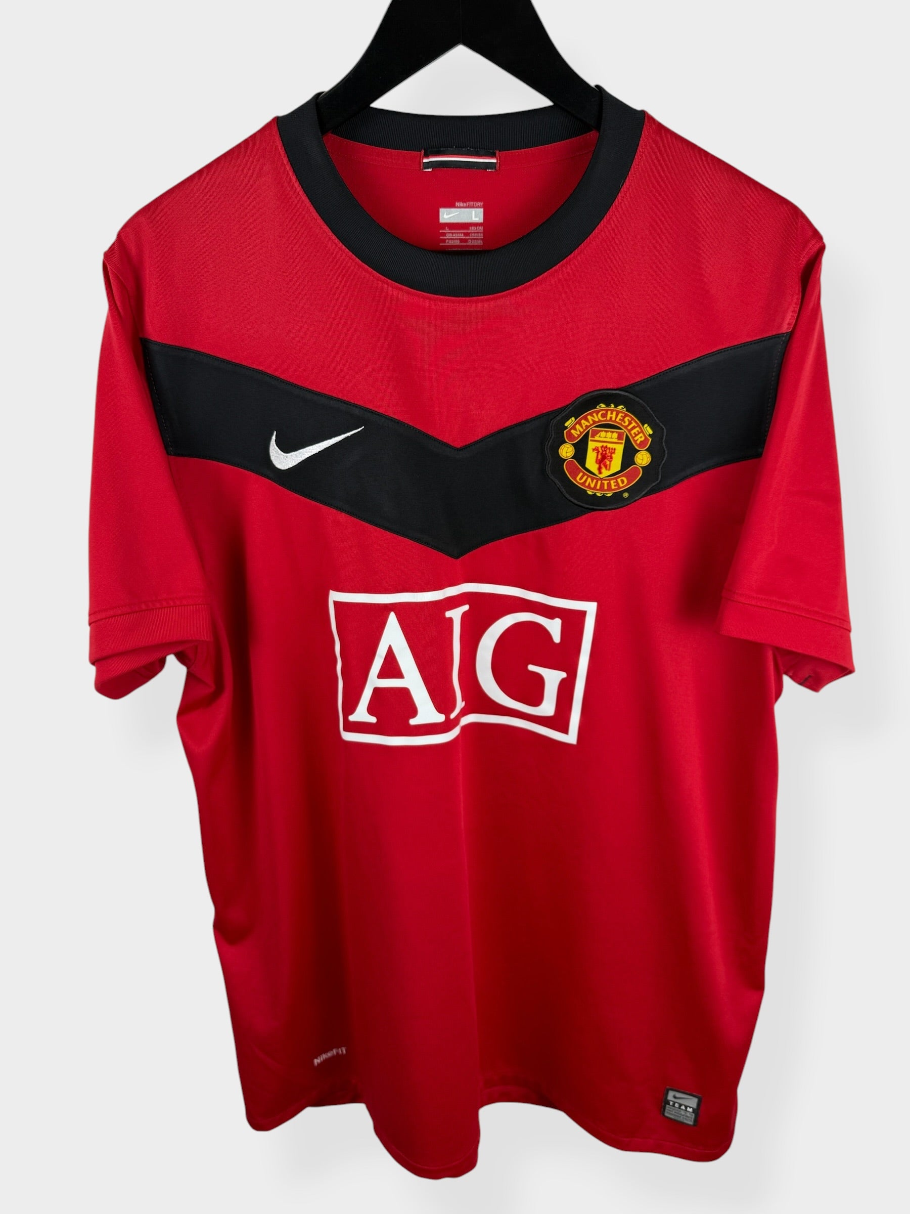MAILLOT DOMICILE MANCHESTER UNITED 2009-10 L