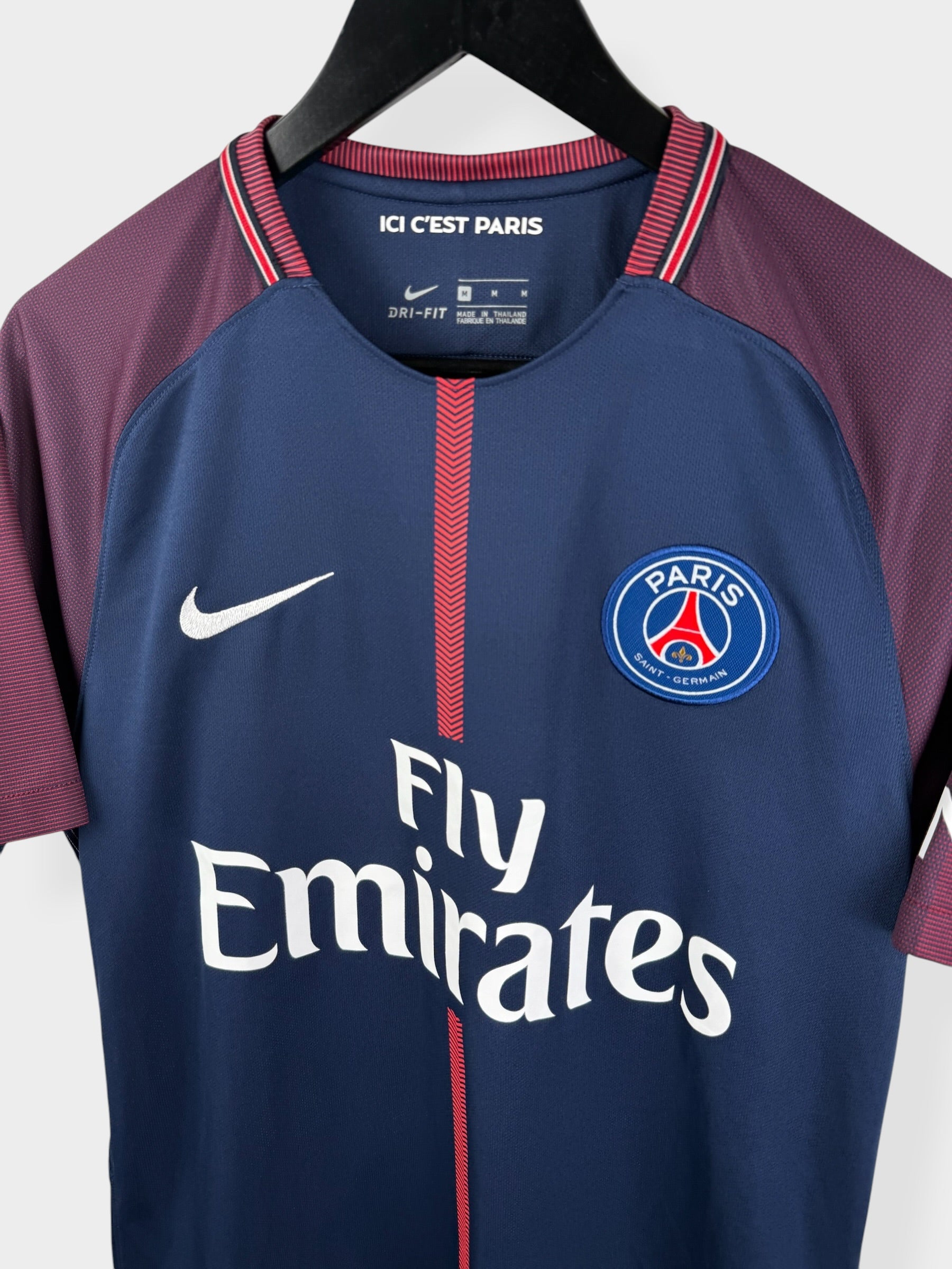 2017-18 PARIS SAINT-GERMAIN HOME SHIRT NEYMAR JR #10 M