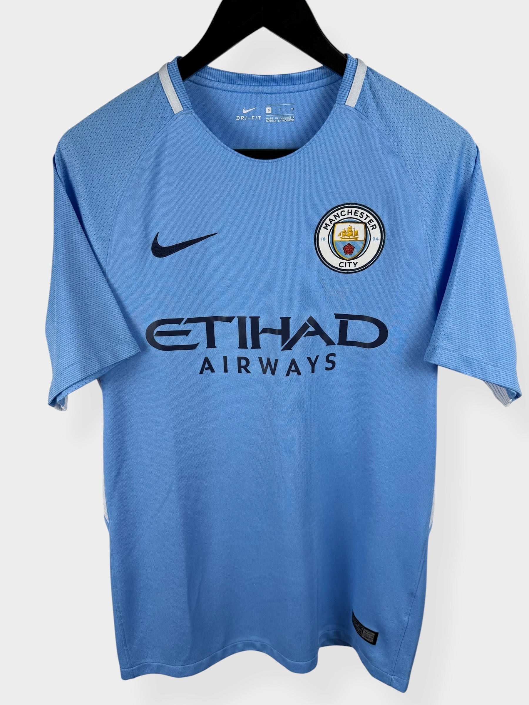 2017-18 MANCHESTER CITY HOME SHIRT SILVA #21 S