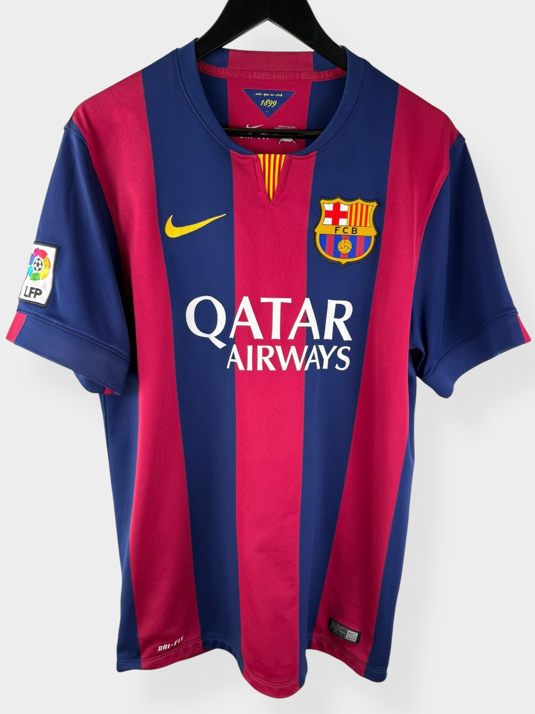 2014-15 BARCELONA THUISSHIRT XAVI #6 L