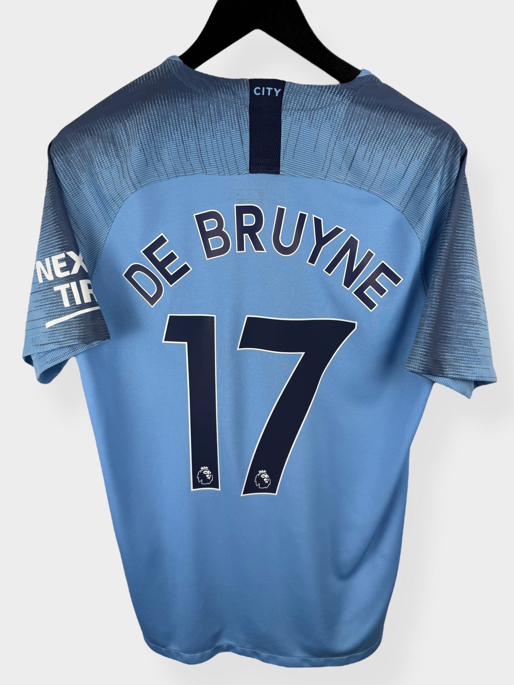 2018-19 MANCHESTER CITY DE BRUYNE #17 L
