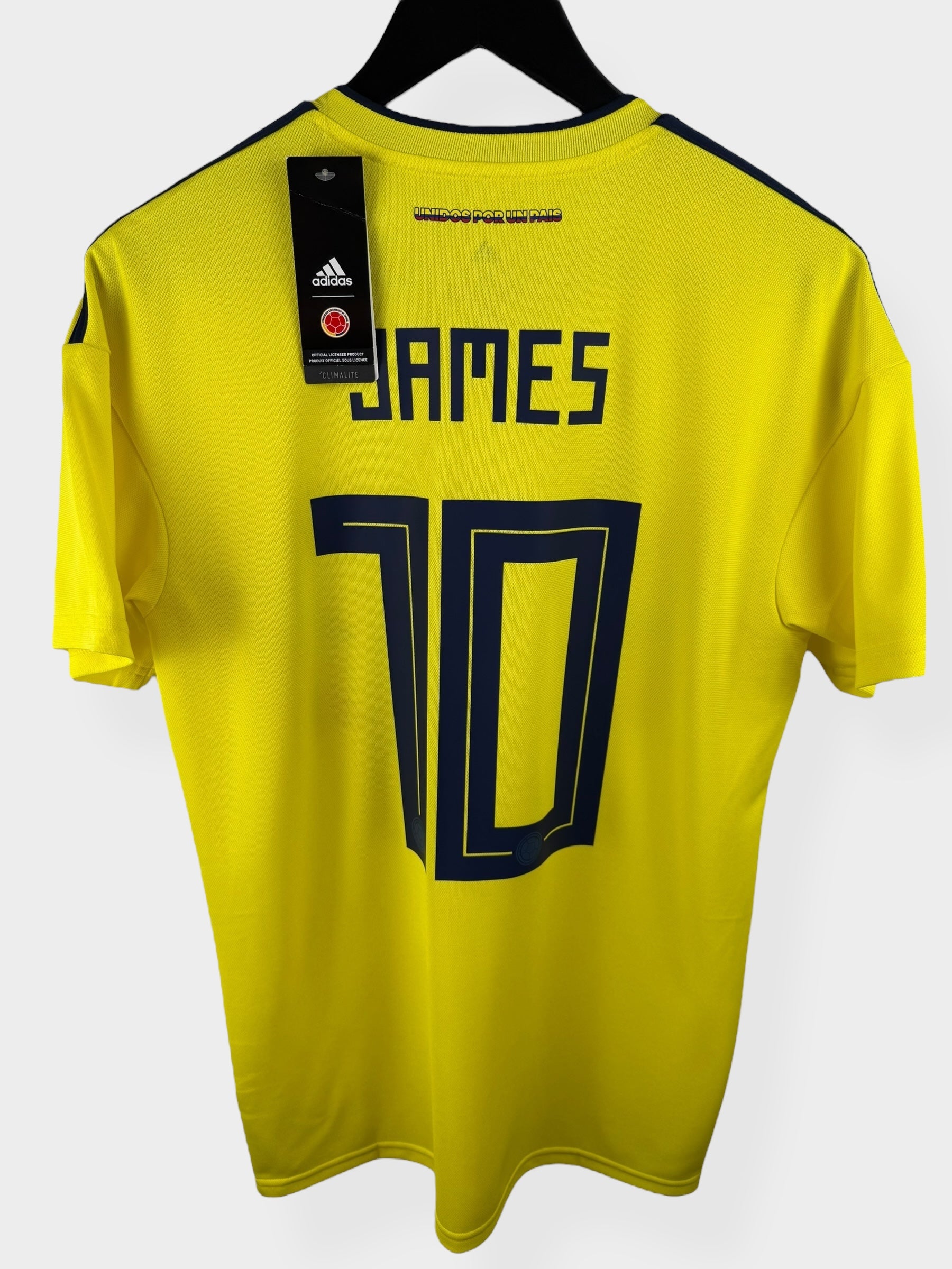 2018-19 COLOMBIA HOME SHIRT JAMES #10 M - CW1526
