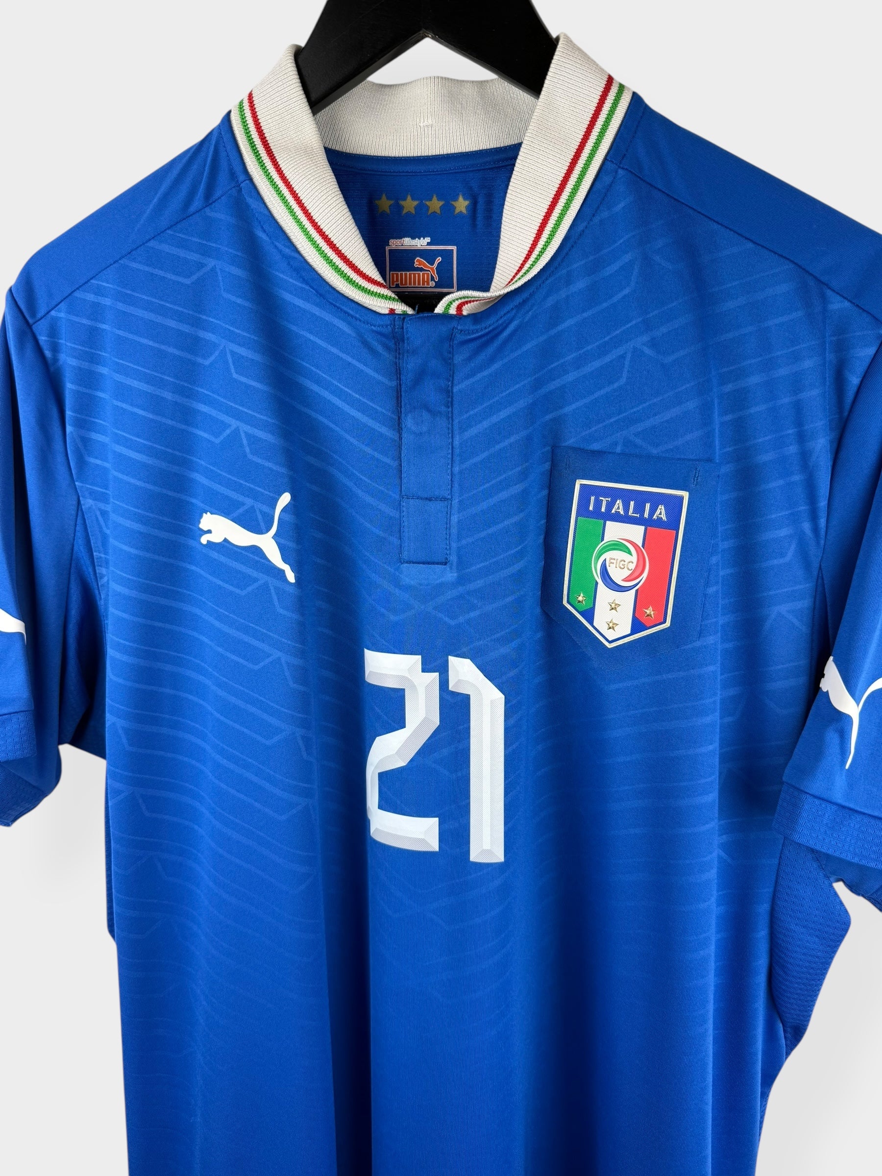 2012-13 ITALIEN HEIMTRIKOT PIRLO #21 XL