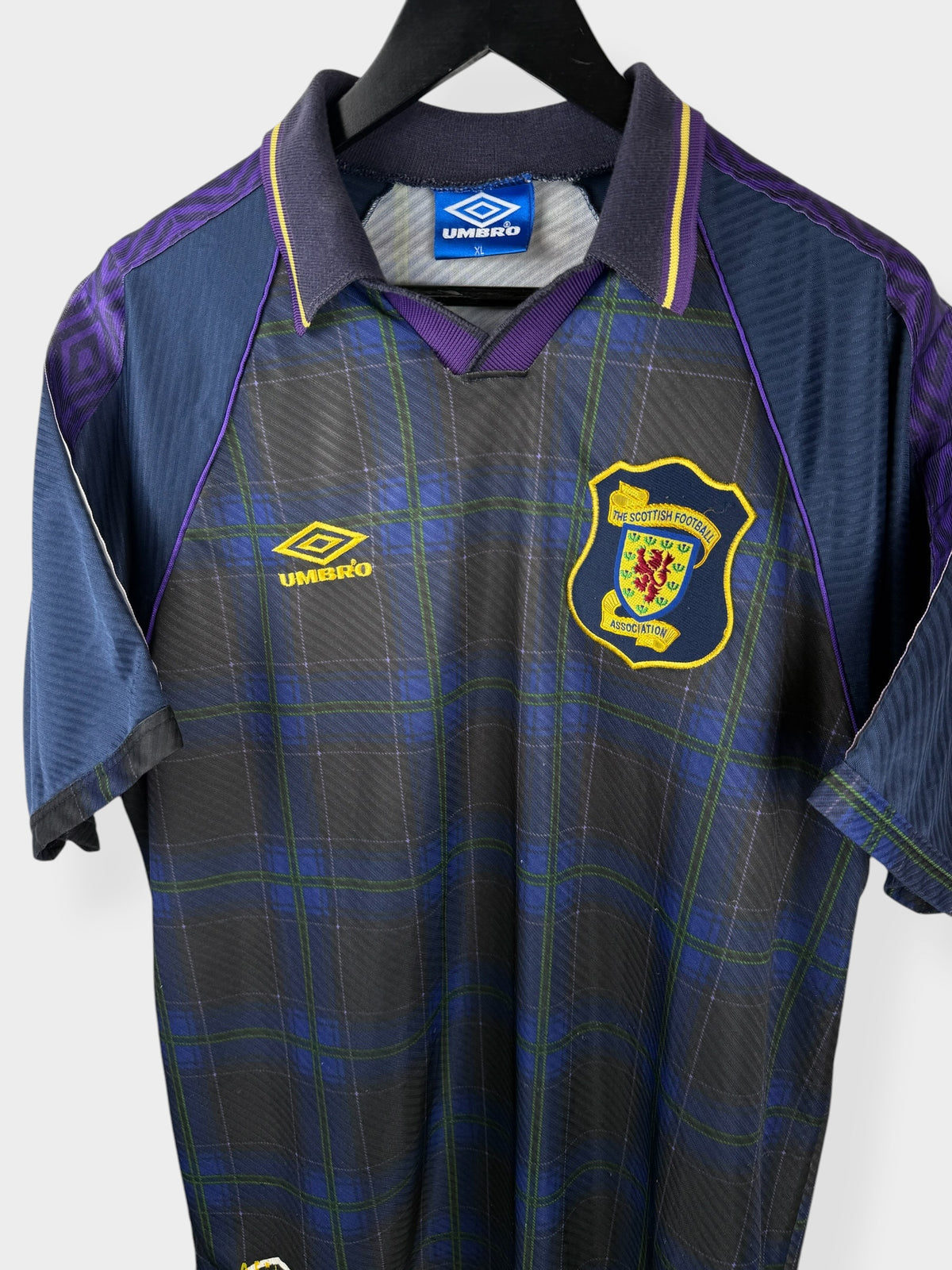 1995-96 SCHOTTLAND AUSWÄRTSTRIKOT XL