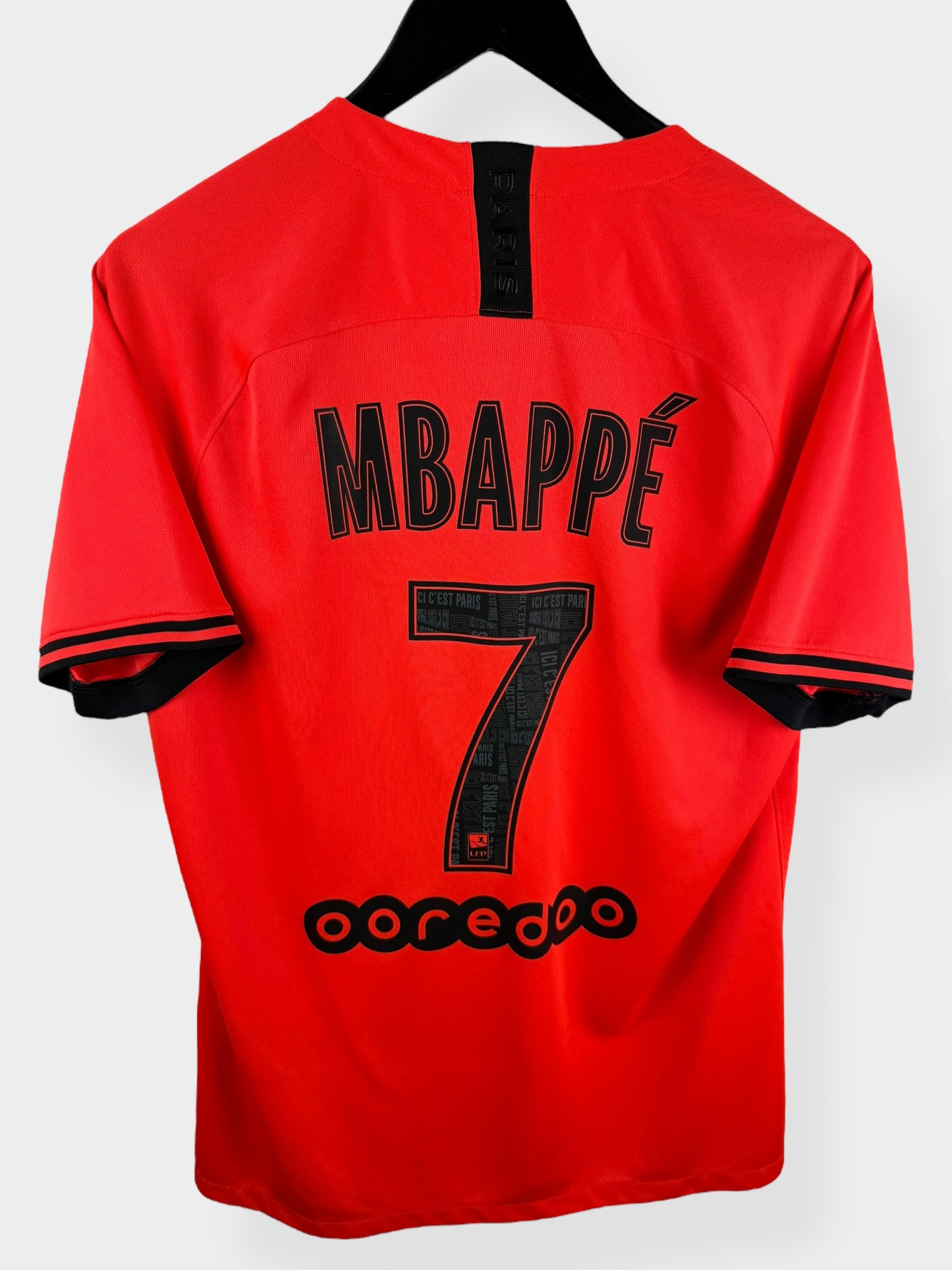 2019-20 PARIS SAINT-GERMAIN AWAY SHIRT MBAPPE #7 L - Authentic Football Club