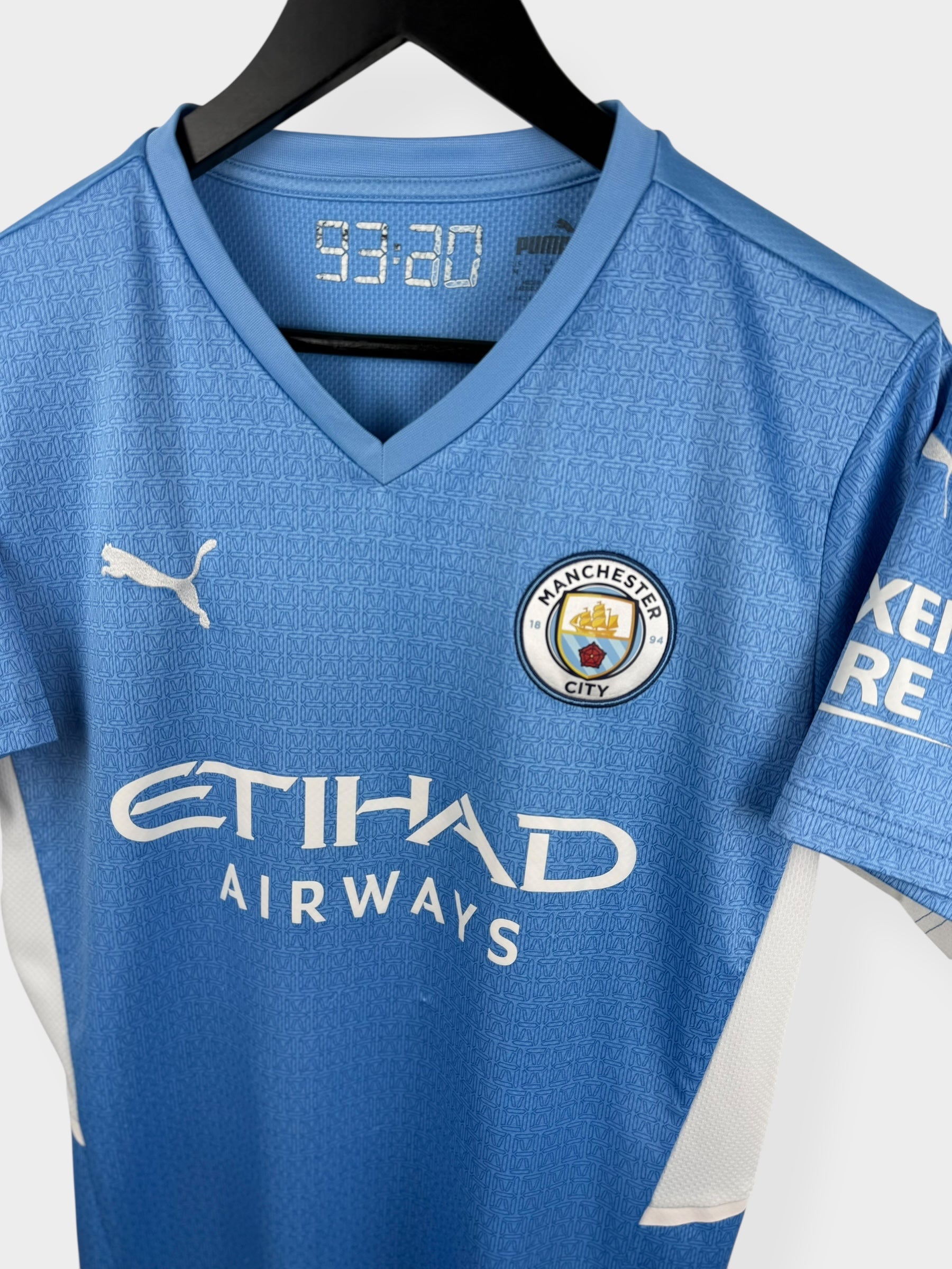 2021-22 MANCHESTER CITY HOME SHIRT DE BRUYNE #17 M - Authentic Football Club