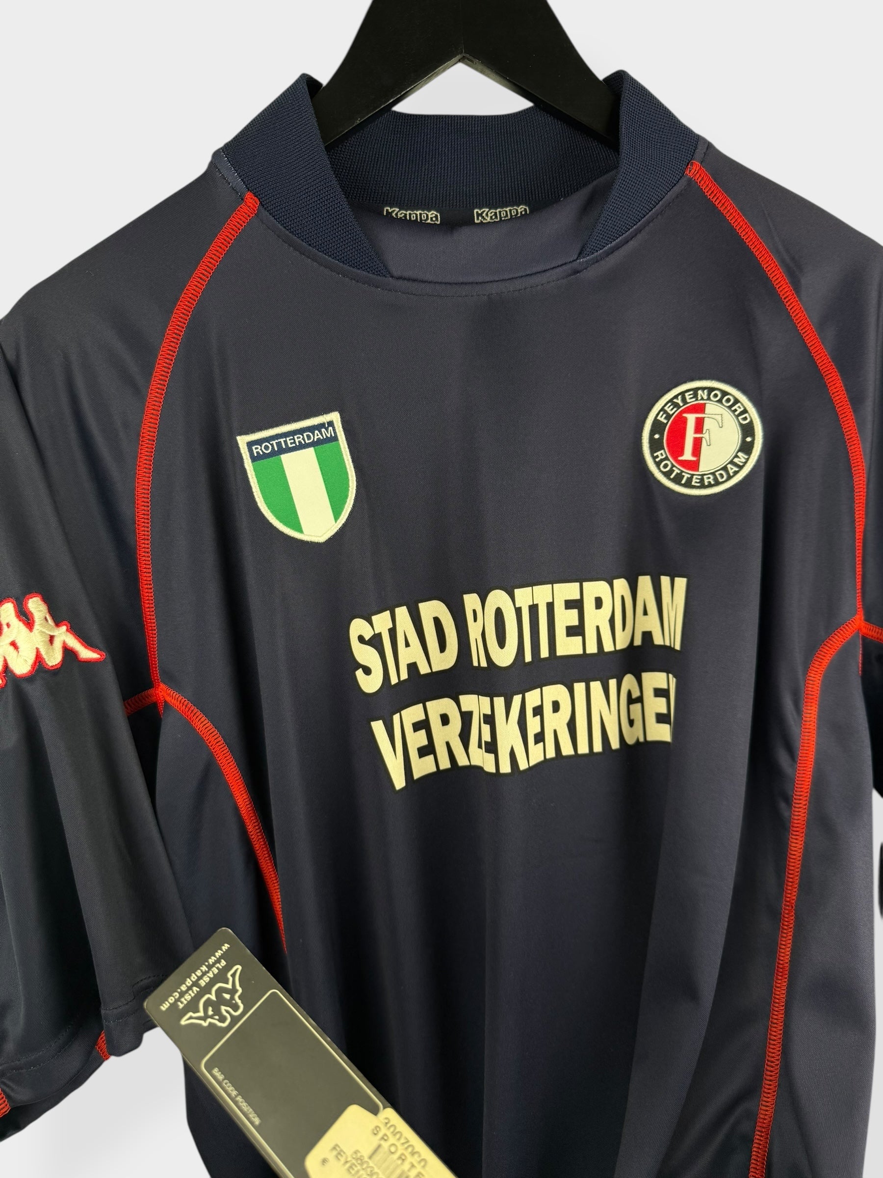 2002-03 FEYENOORD THIRD SHIRT XL - Authentic Football Club
