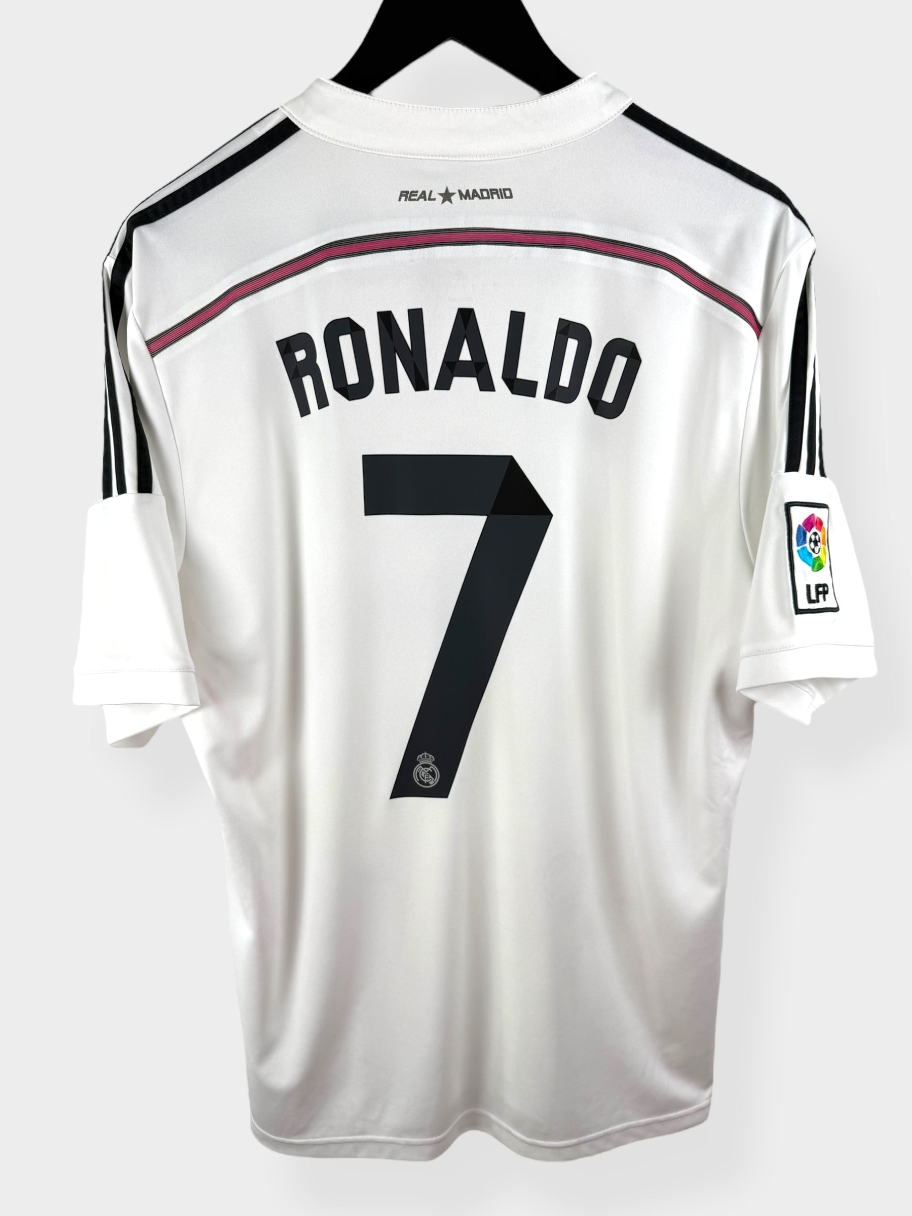 2014-15 REAL MADRID HOME SHIRT RONALDO #7 L