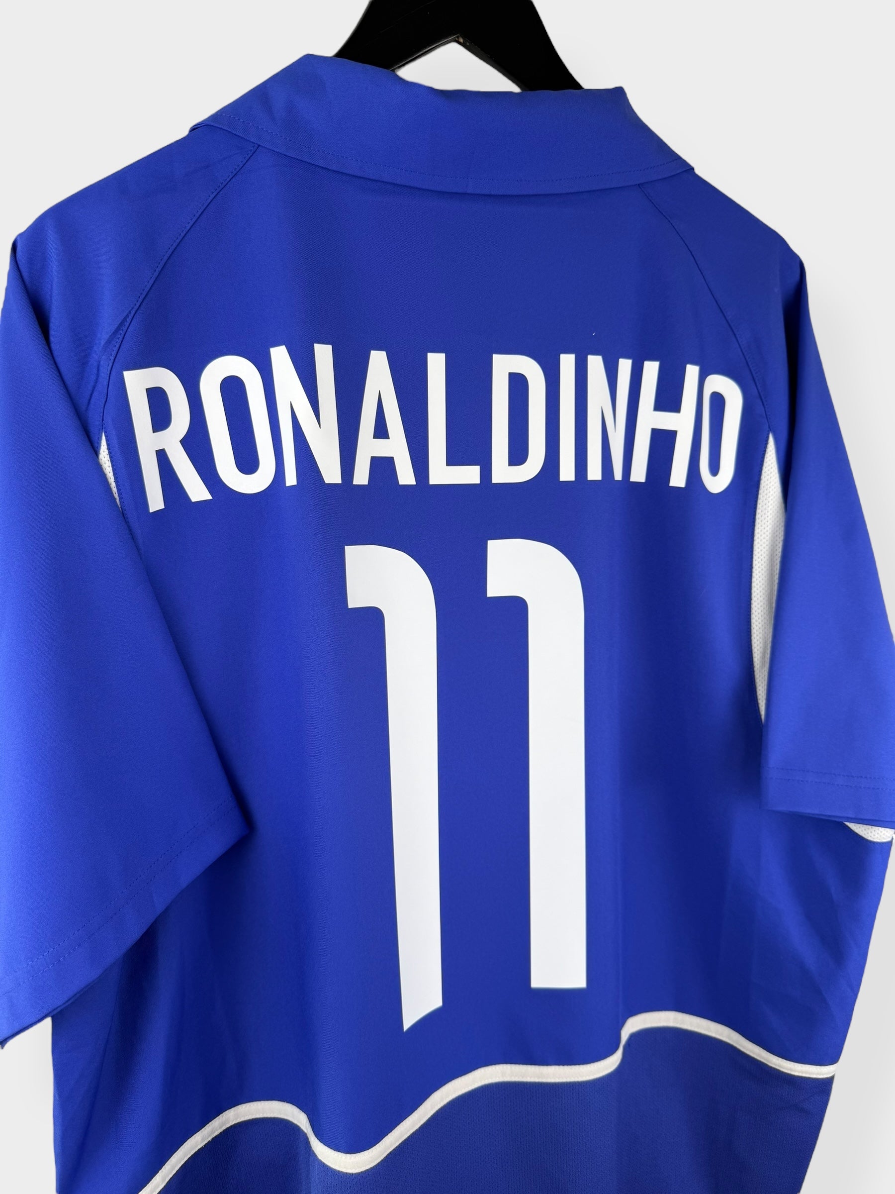 2002-04 BRAZIL AWAY SHIRT RONALDINHO #11 XL