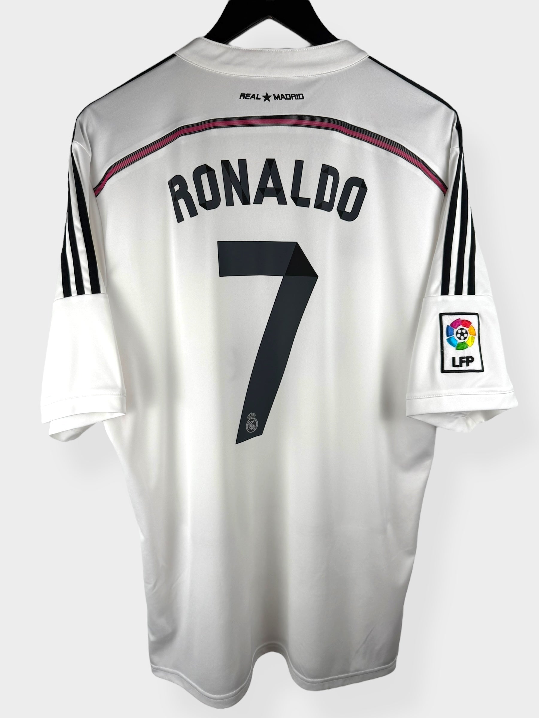 2014-15 REAL MADRID HOME SHIRT RONALDO #7 XL