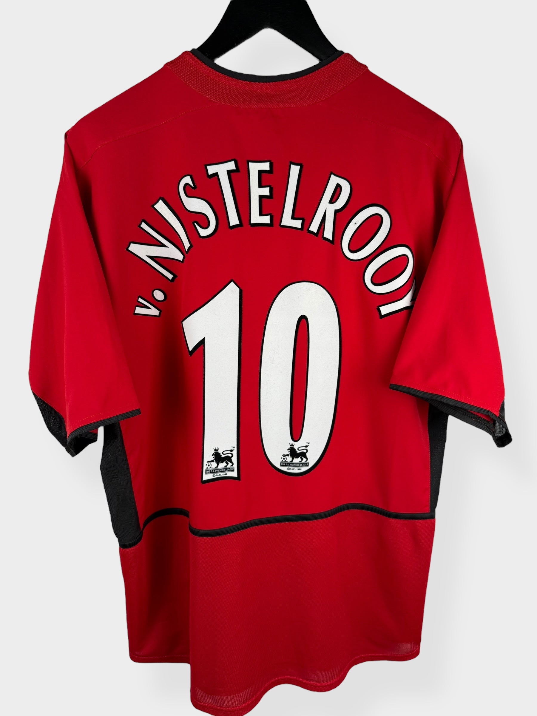 2002-04 MANCHESTER UNITED HEIMTRIKOT V. NISTELROOY #10 L