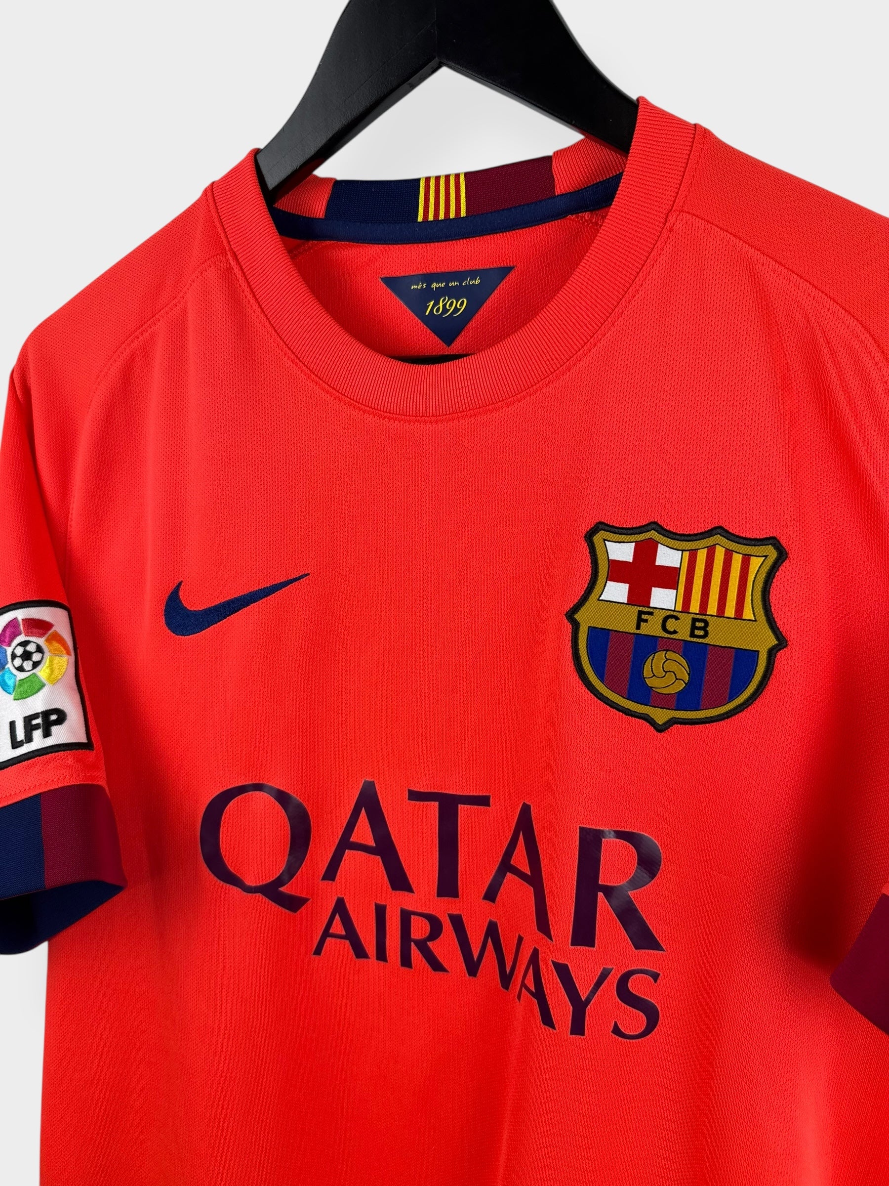 2014-15 BARCELONA AWAY SHIRT SUAREZ #9 M - Authentic Football Club