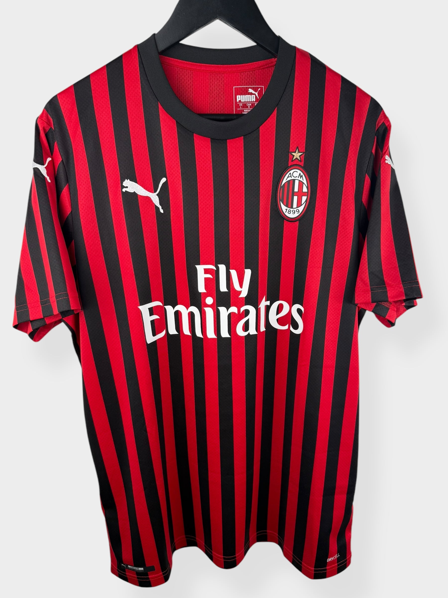 2019-20 AC MILAN HOME SHIRT THEO #19 L
