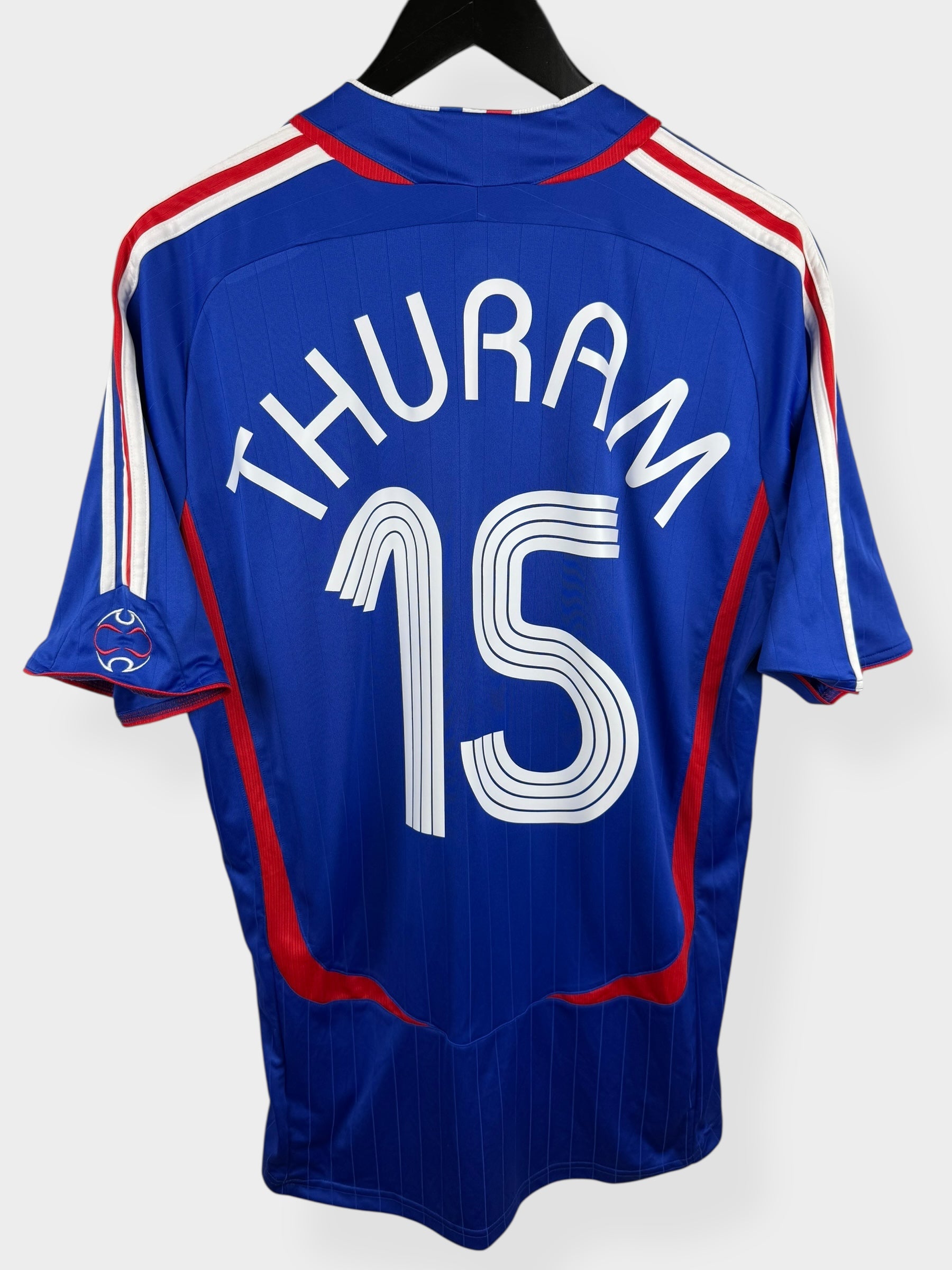 2006-07 FRANCE HOME SHIRT THURAM #15 L