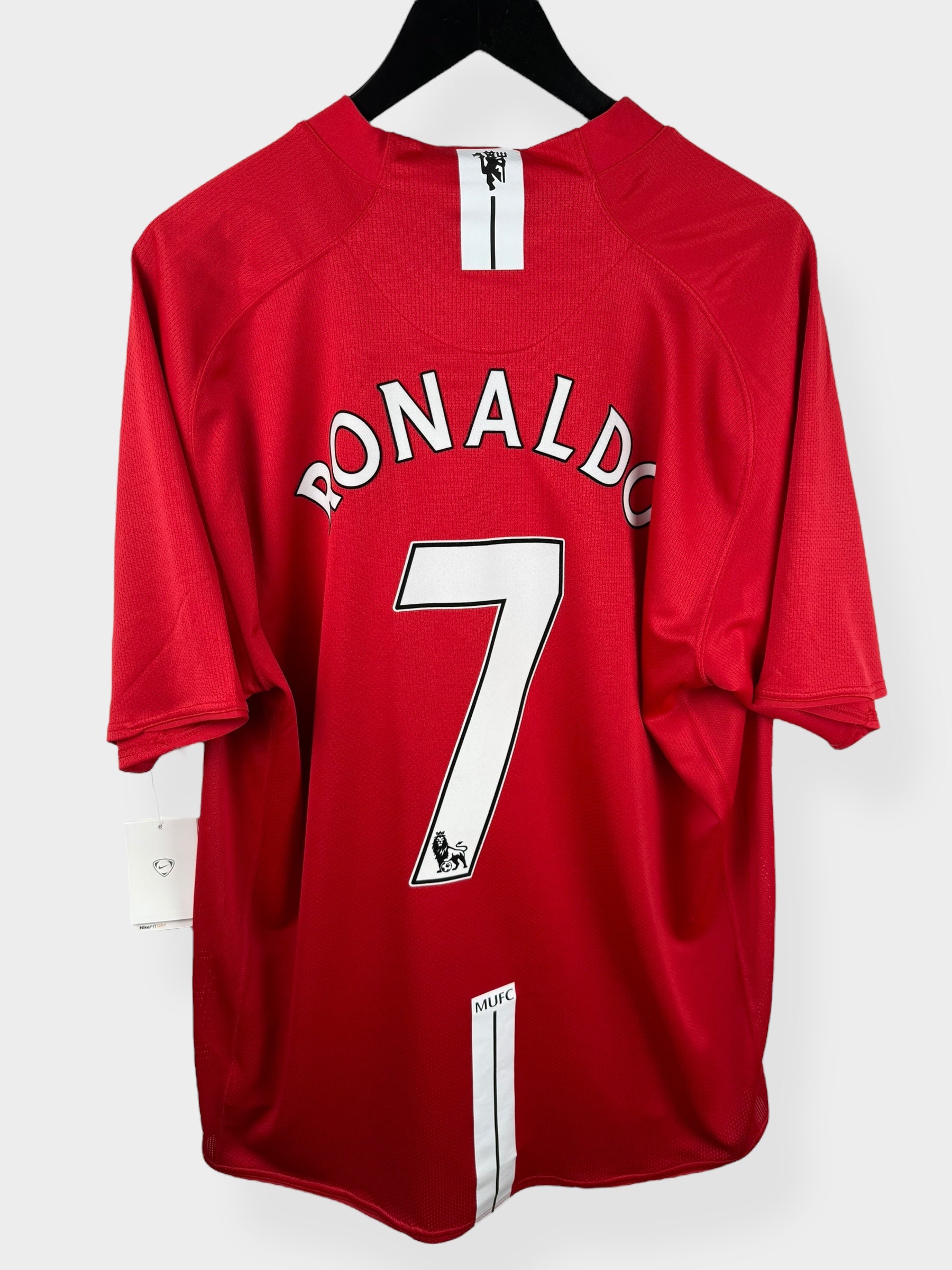 2007-09 MANCHESTER UNITED HOME SHIRT RONALDO #7 XXL