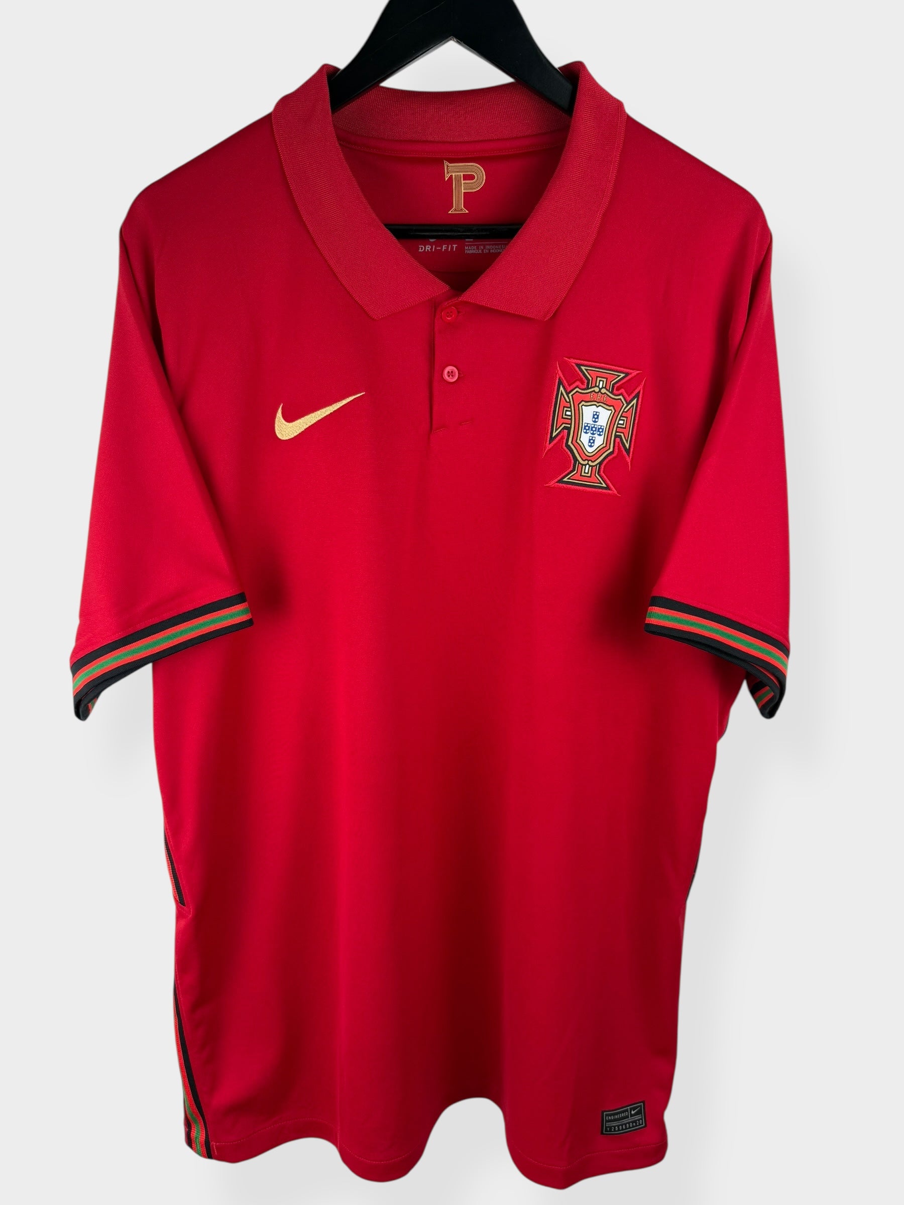 2020-21 PORTUGAL HOME SHIRT BERNARDO #10 XL