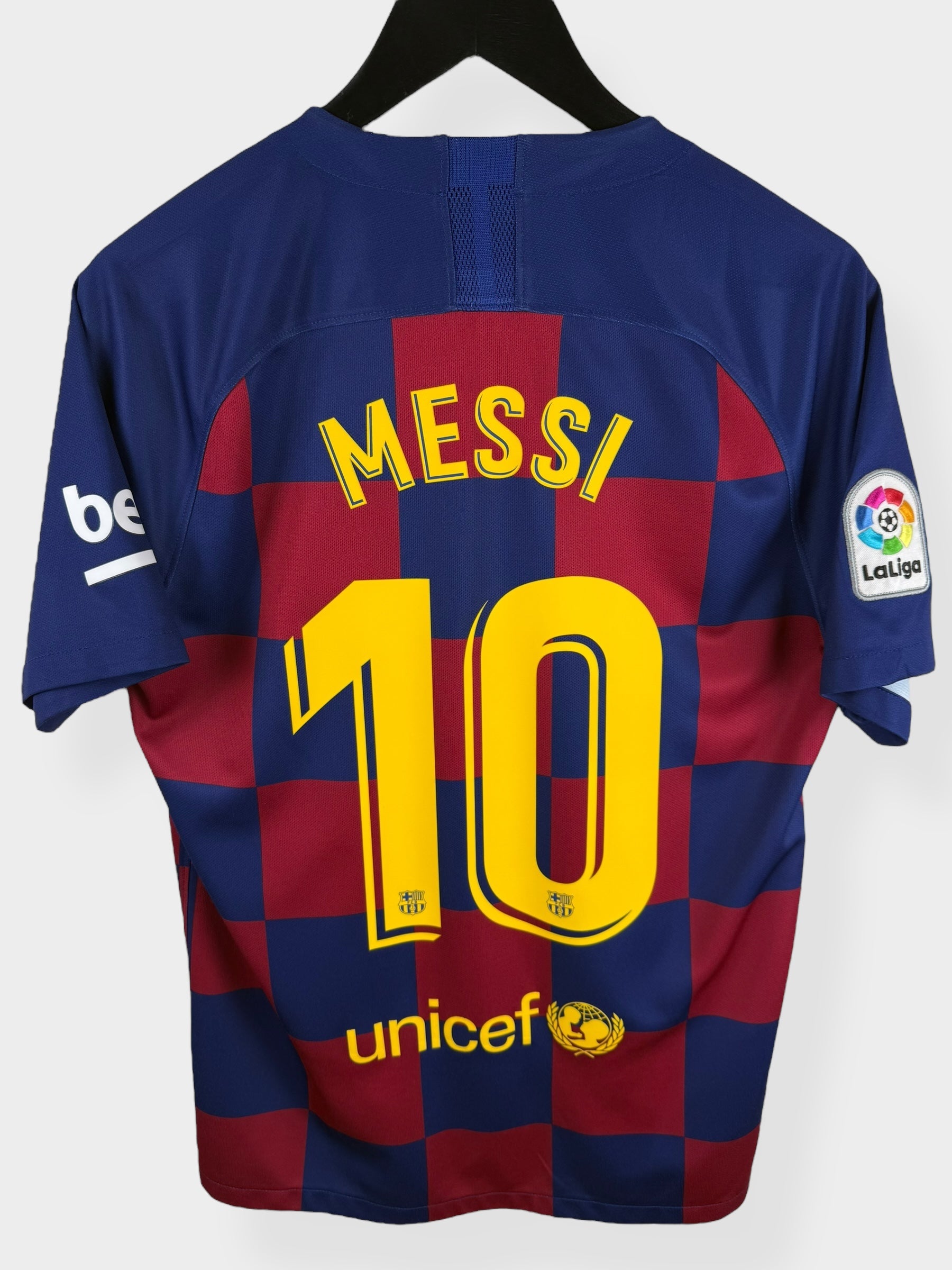2019-20 BARCELONA HOME SHIRT MESSI #10 M - Authentic Football Club
