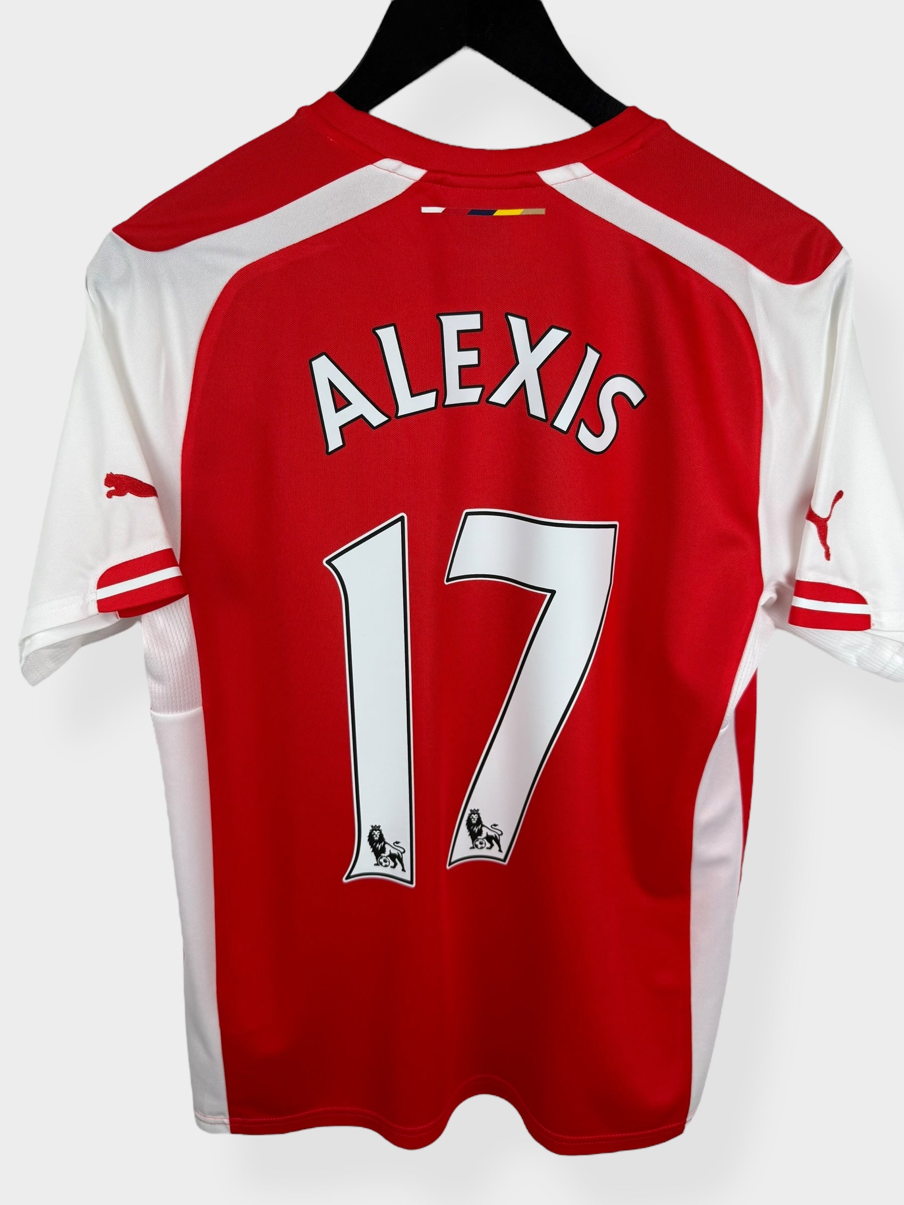2014-15 ARSENAL HOME SHIRT ALEXIS #17 S