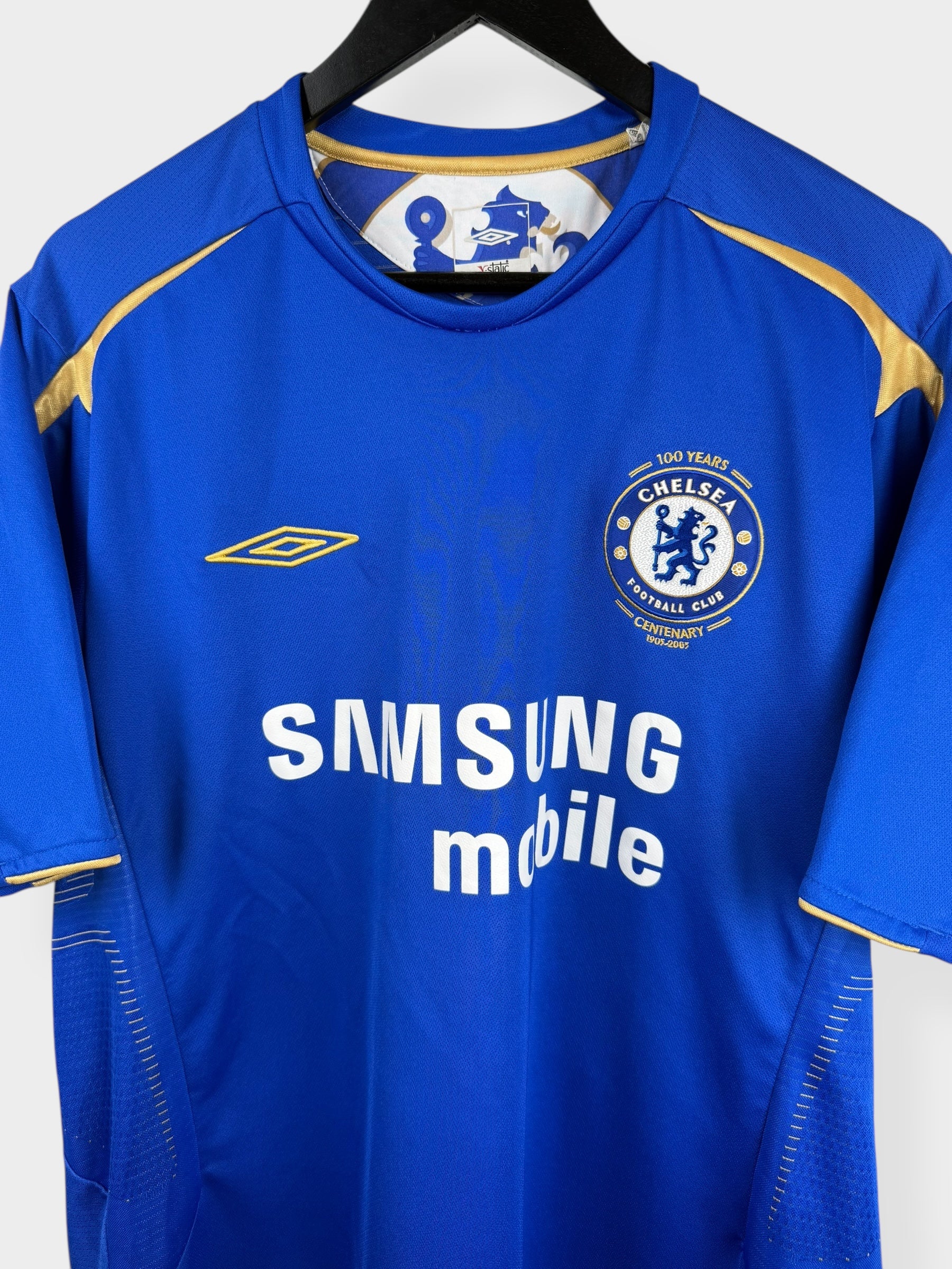 2005-06 CHELSEA HOME SHIRT DROGBA #15 XL