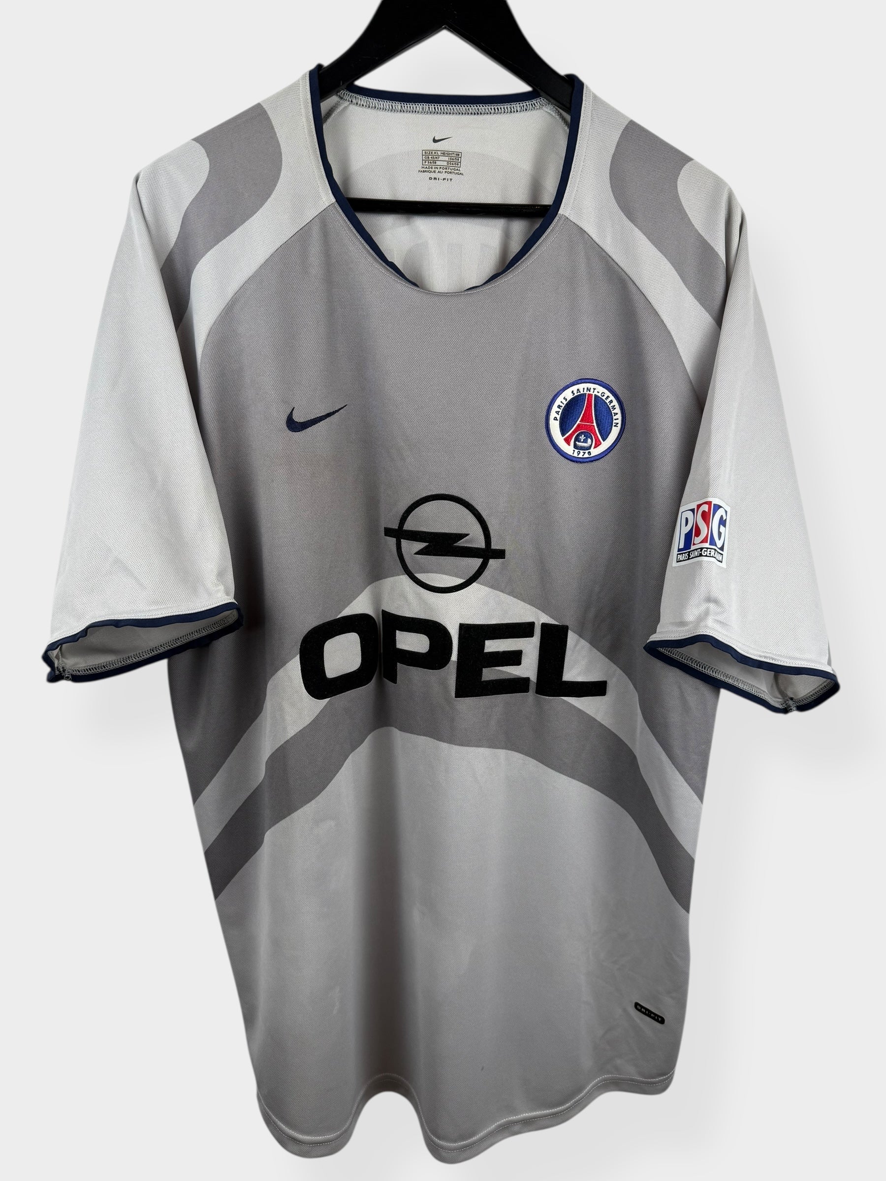 2001-02 PARIS SAINT-GERMAIN AUSWÄRTSTRIKOT RONALDINHO #21 XL