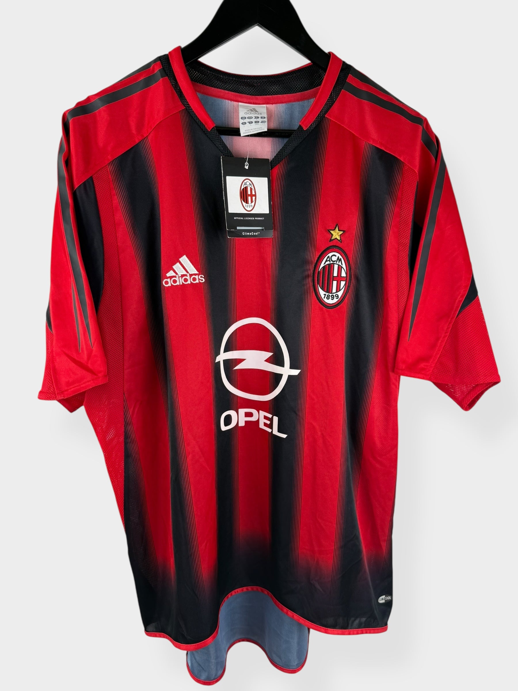 2004-05 AC MILAN HOME SHIRT KAKA #22 L
