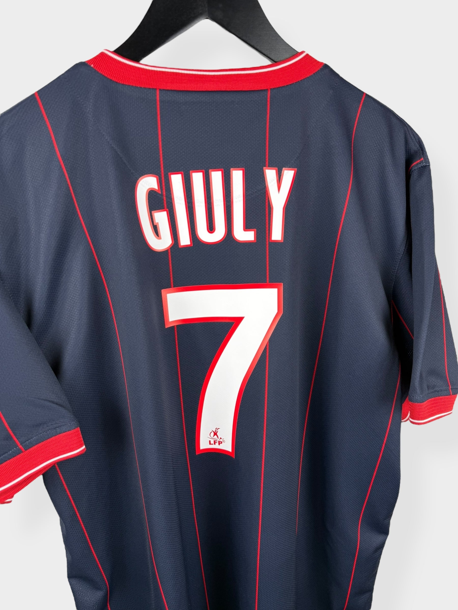 2009-10 PARIS SAINT-GERMAIN HOME SHIRT GIULY #7 XL - Authentic Football Club