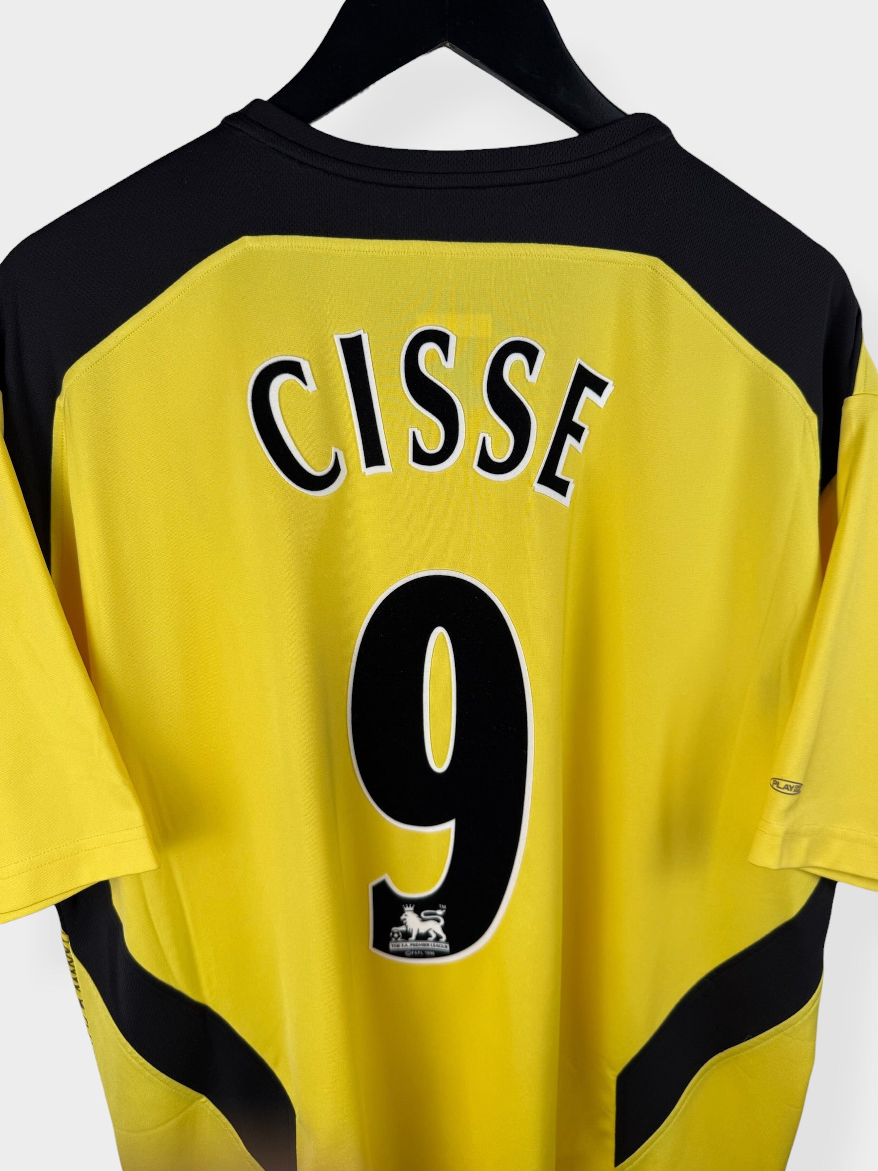 2004-05 LIVERPOOL AWAY SHIRT CISSE #9 XXL