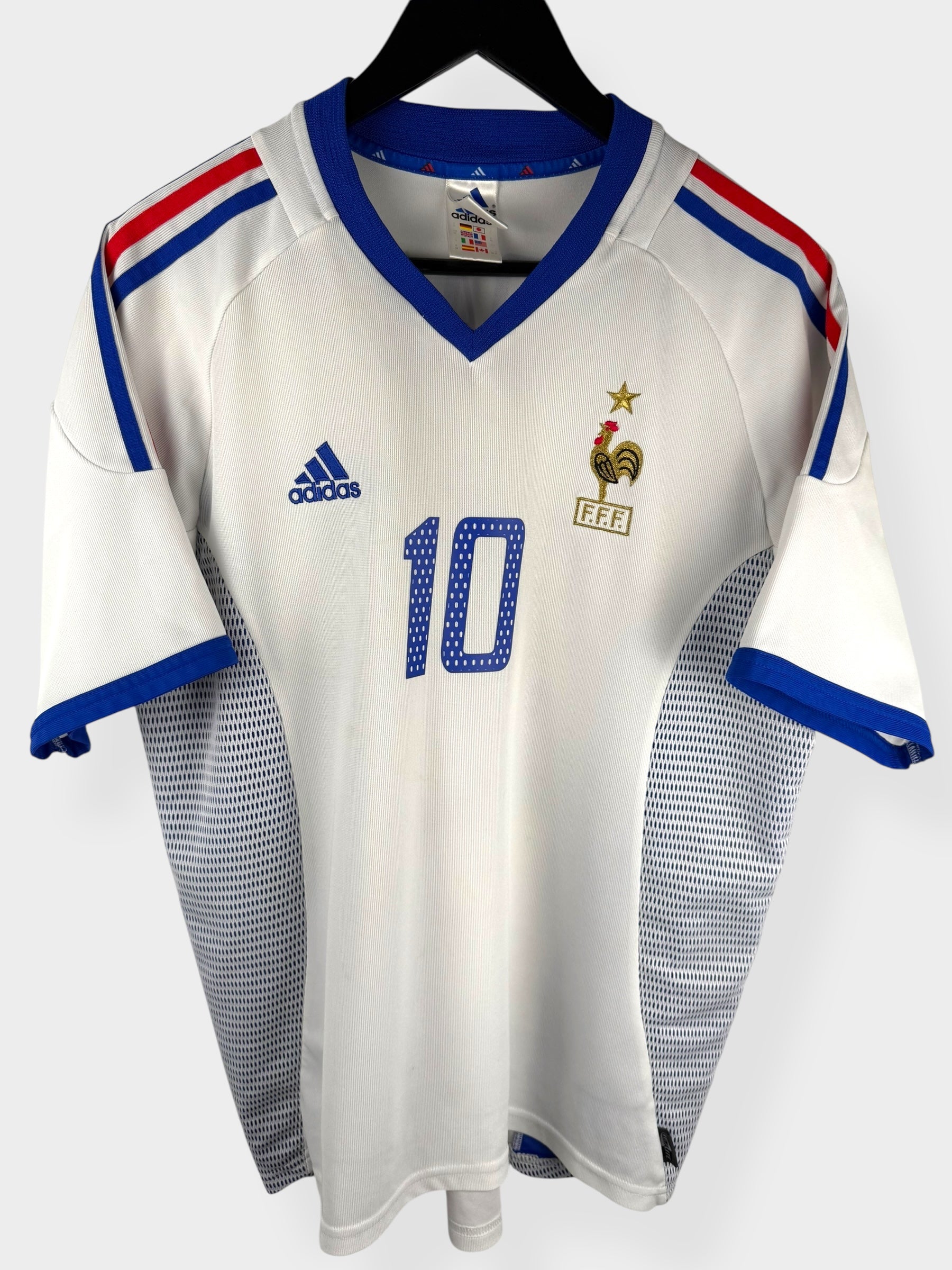 2002-04 FRANKRIJK UITSHIRT ZIDANE #10 M