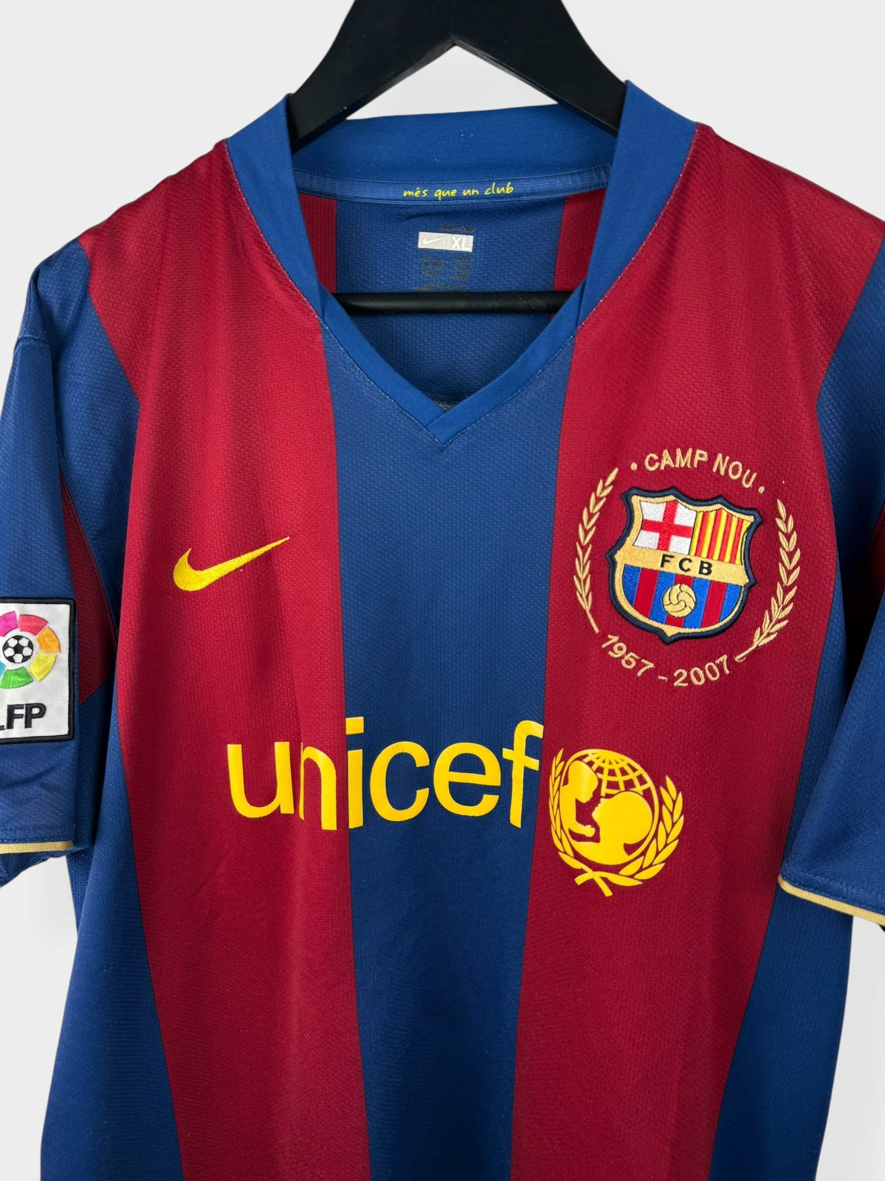 2007-08 BARCELONA HEIMTRIKOT RONALDINHO #10 XL