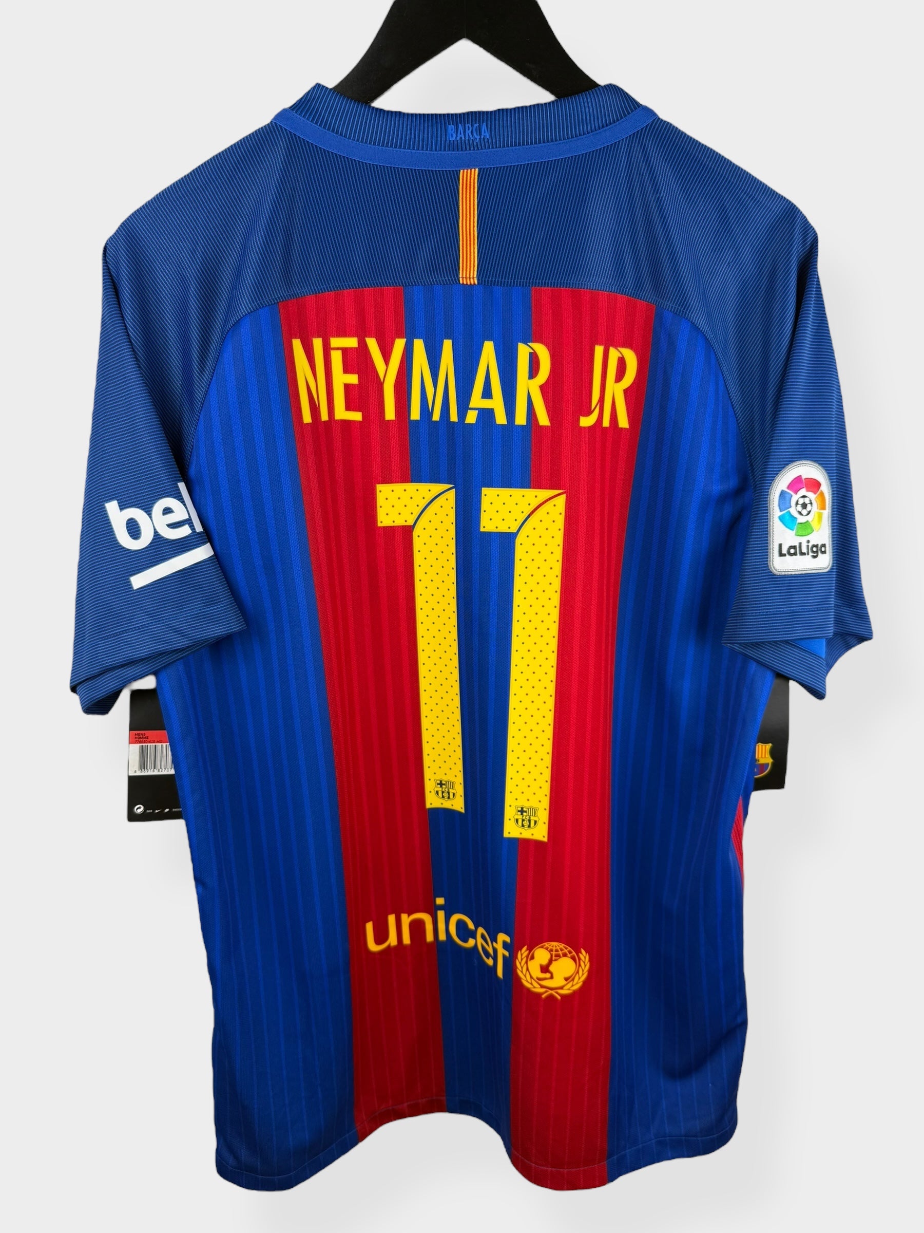 2016-17 BARCELONA HOME SHIRT NEYMAR JR #11 L - Authentic Football Club