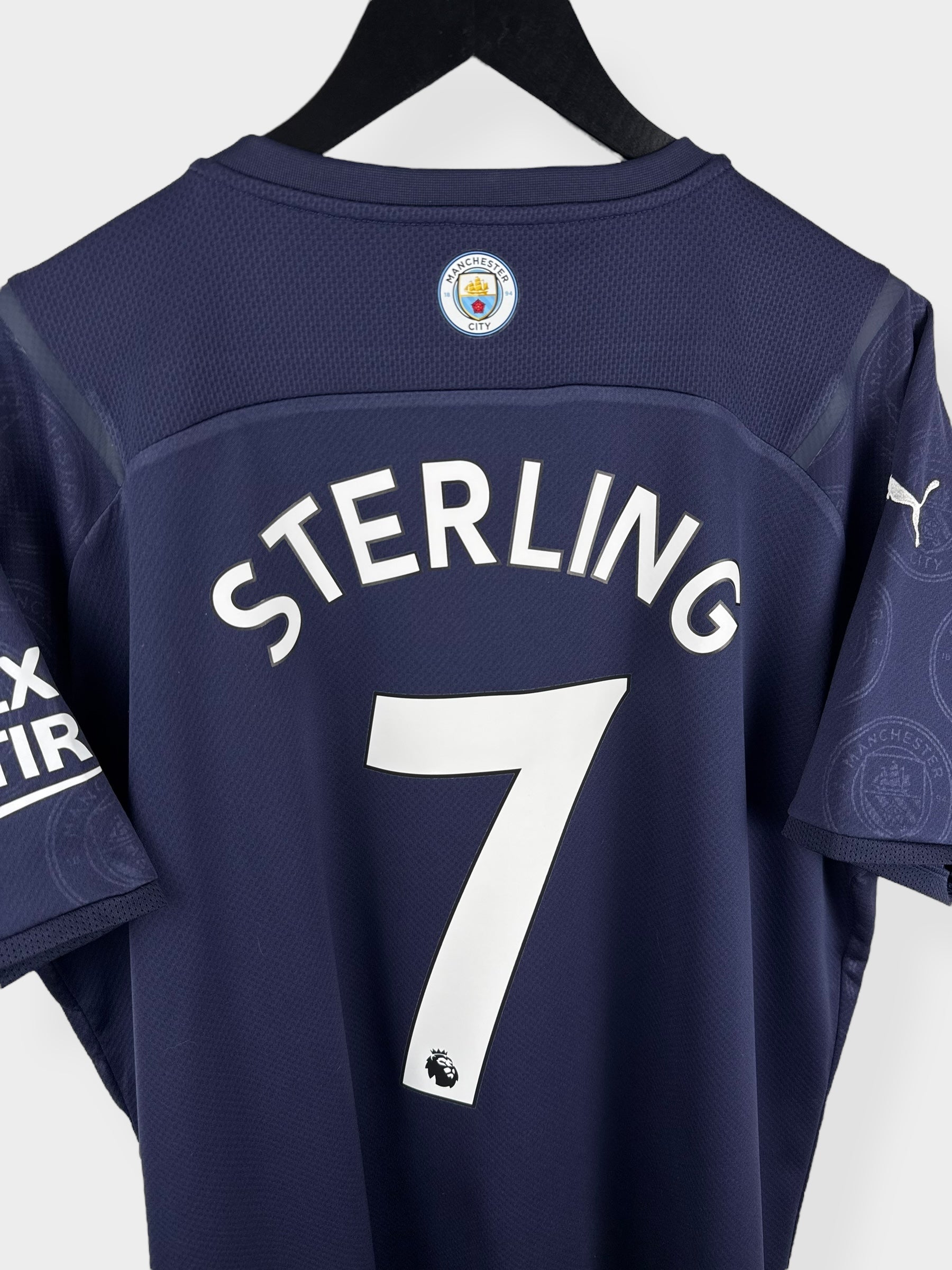 2021-22 MANCHESTER CITY THIRD SHIRT STERLING #7 XL