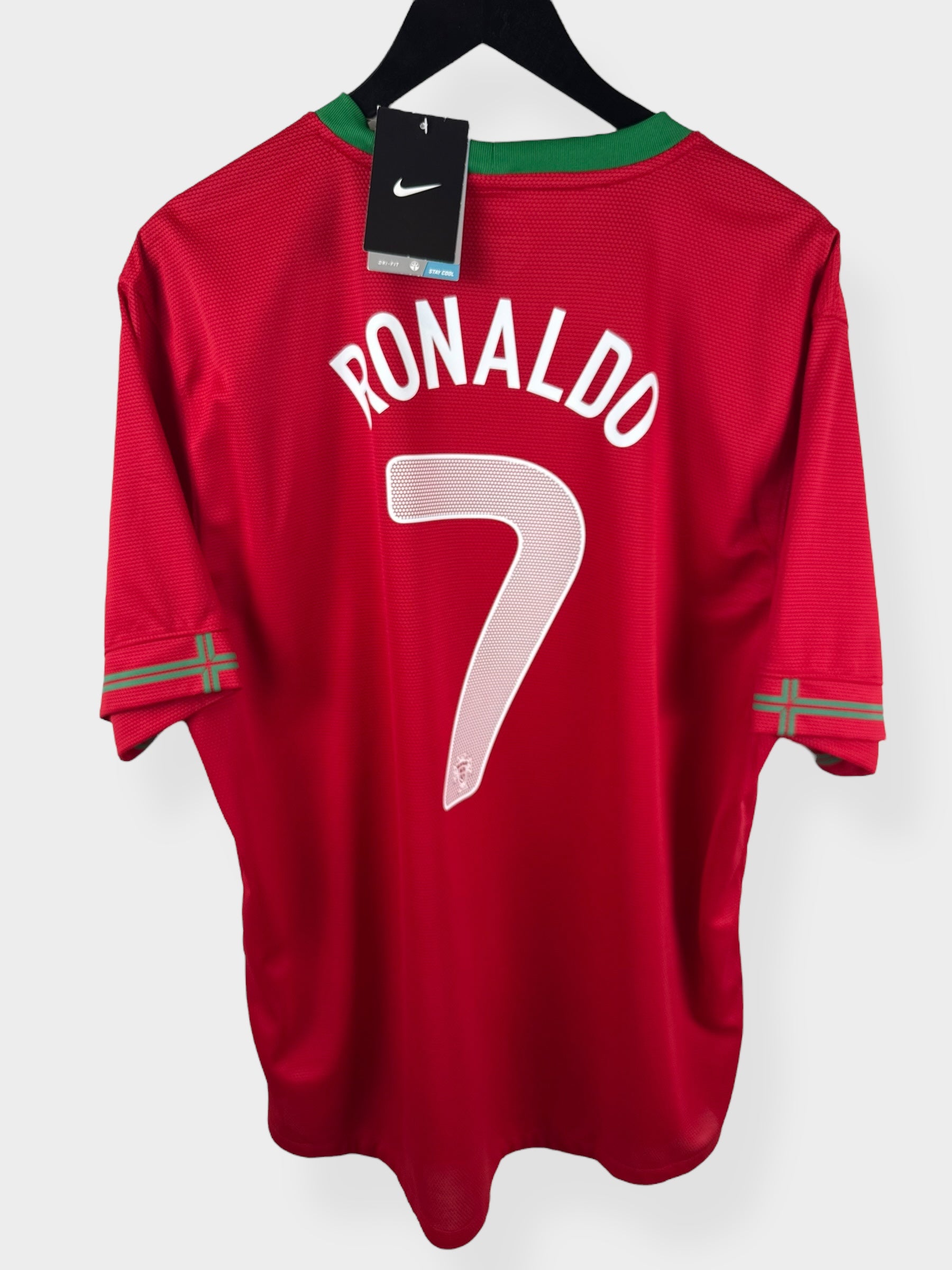 2012-13 PORTUGAL HOME SHIRT RONALDO #7 XL