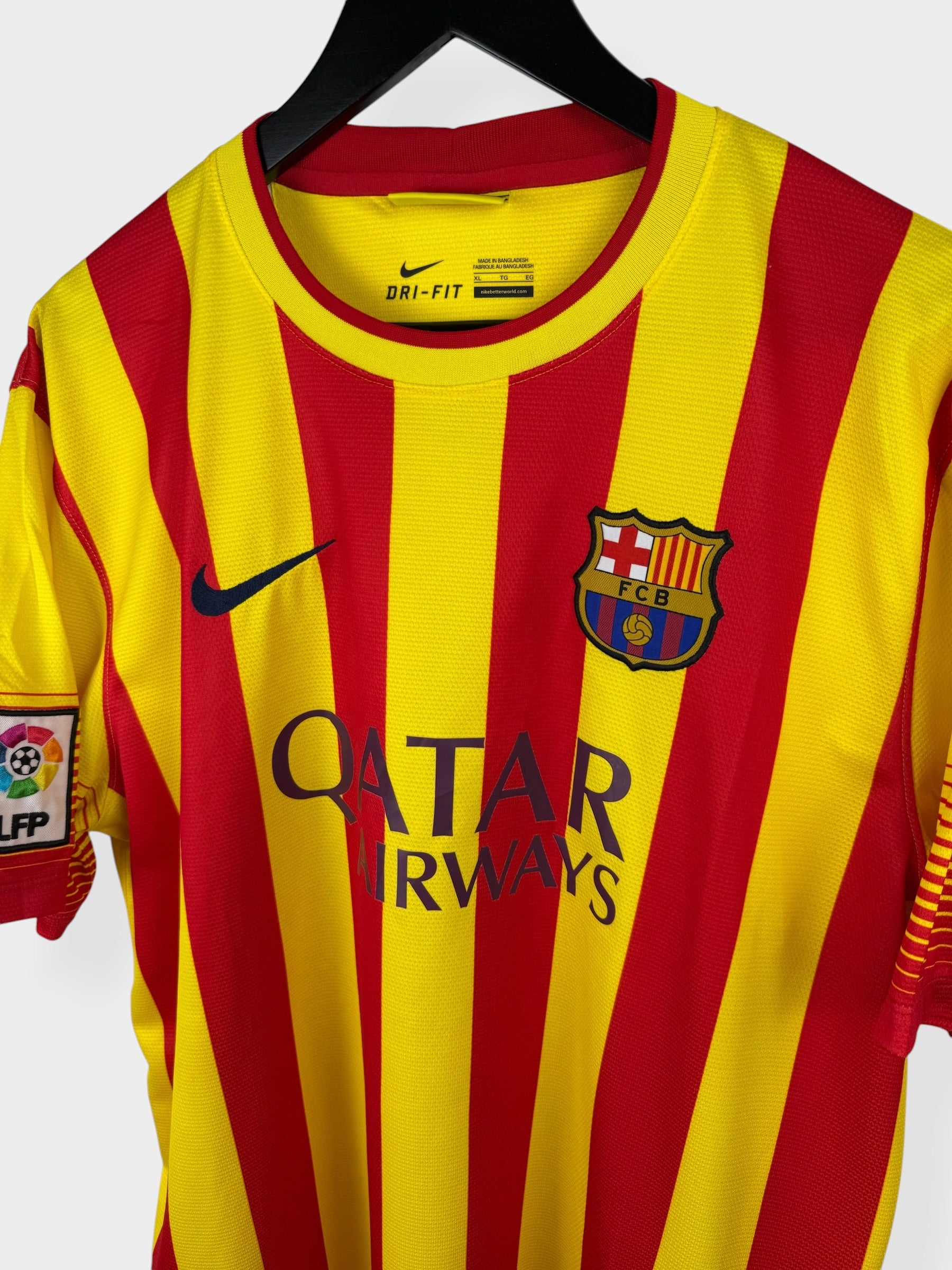 MAILLOT EXTÉRIEUR BARCELONE 2013-14 MESSI #10 XL