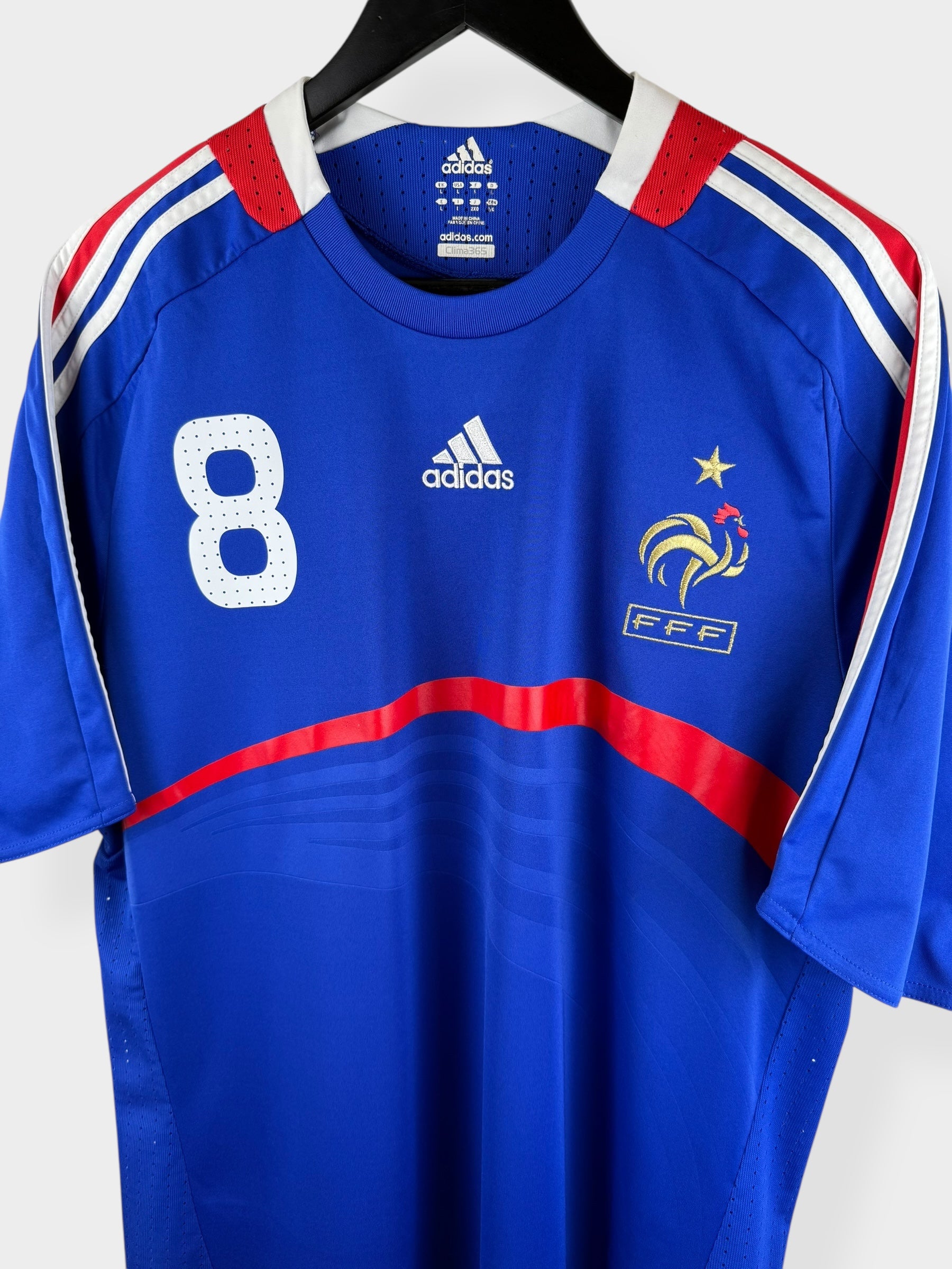 2007-08 FRANKREICH HEIMTRIKOT ANELKA #8 L