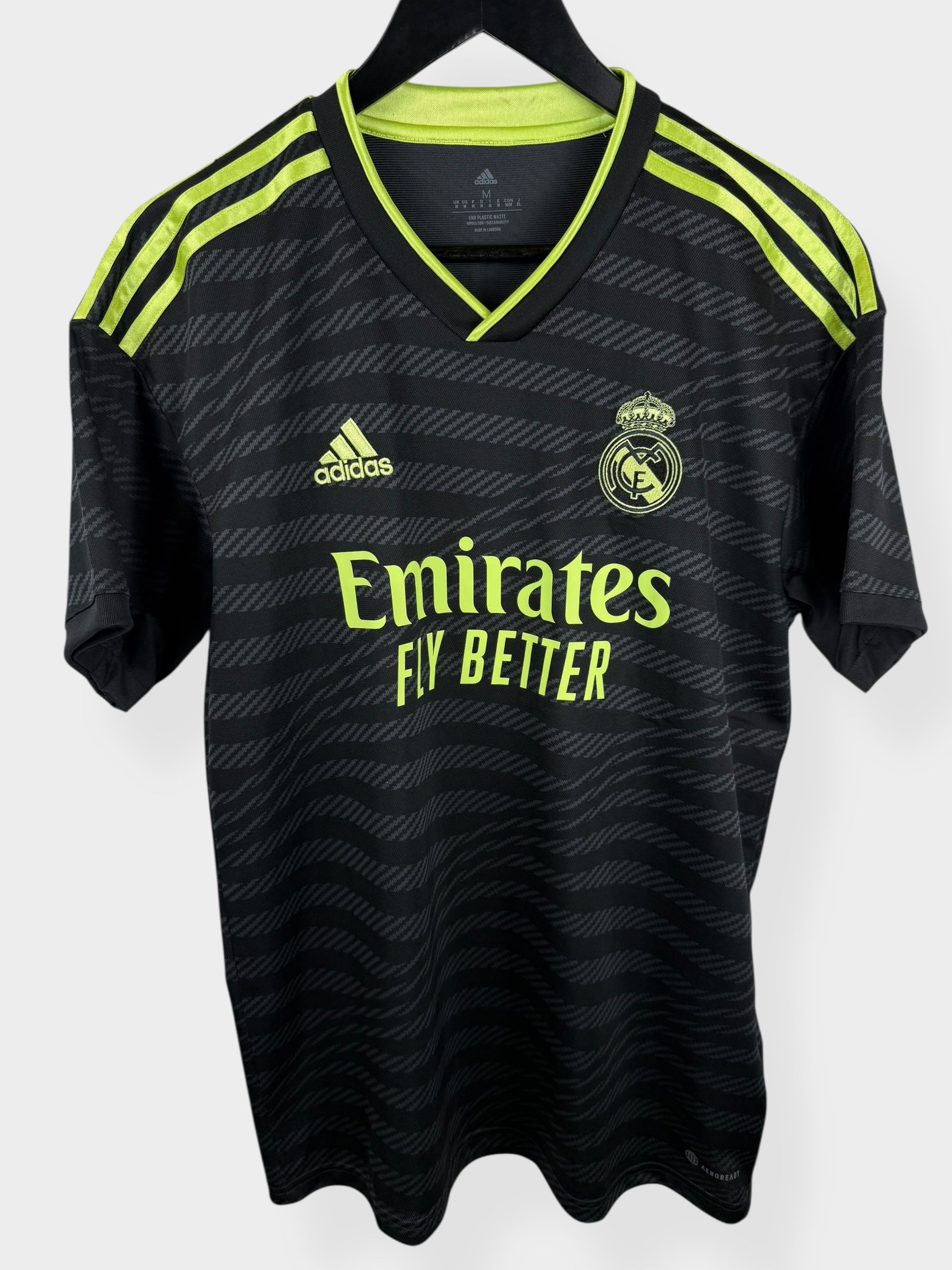 2022-23 REAL MADRID THIRD SHIRT BENZEMA #9 M - Authentic Football Club