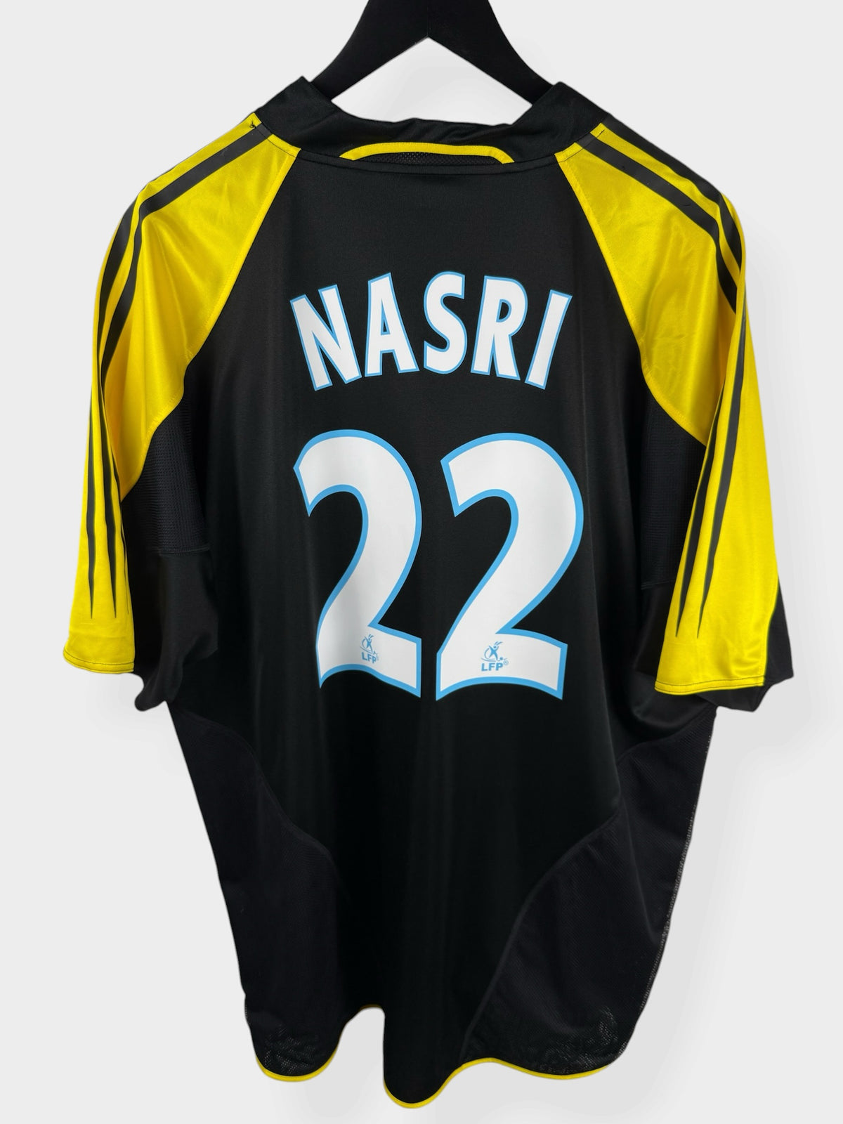 2004-05 OLYMPIQUE MARSEILLE THIRD NASRI SHIRT XXL - Authentic Football Club