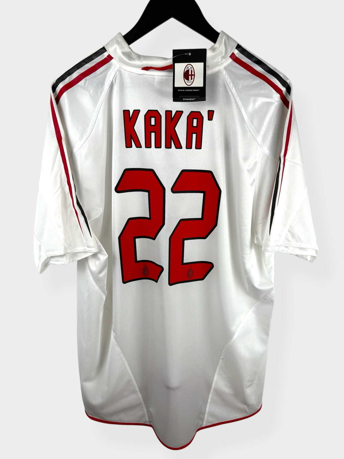 2004-05 AC MILAN AWAY SHIRT KAKA #22 XL - Authentic Football Club