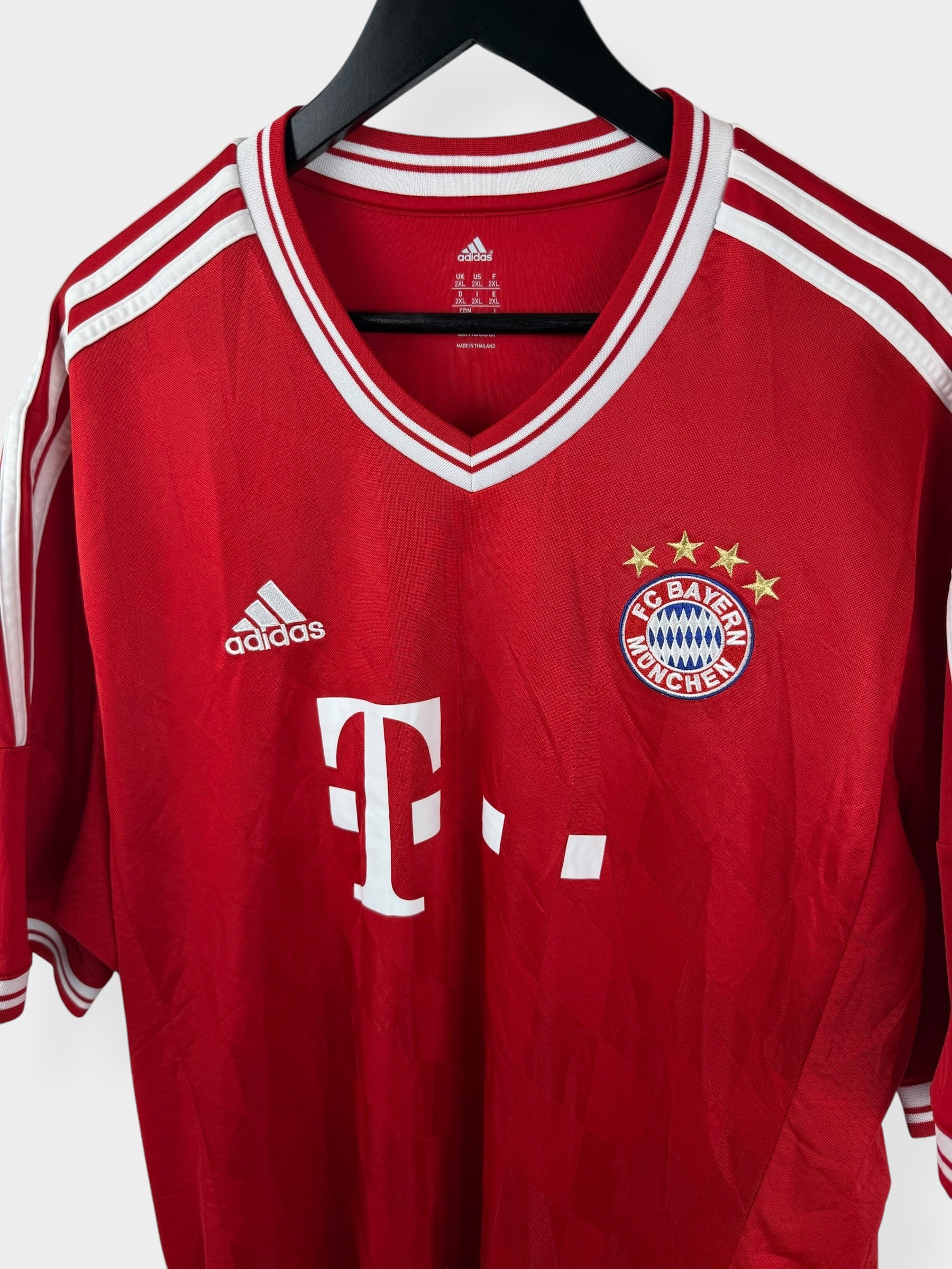2013-14 BAYERN MUNICH HOME SHIRT RIBERY #7 XXL