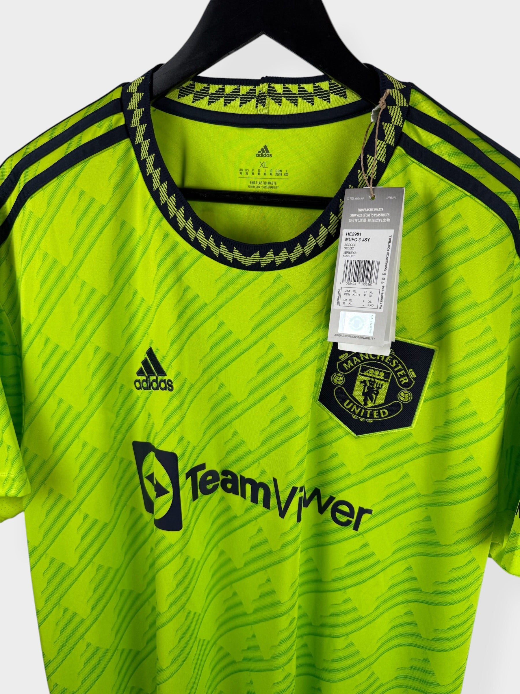 2022-23 MANCHESTER UNITED DRITTES TRIKOT RONALDO #7 XL