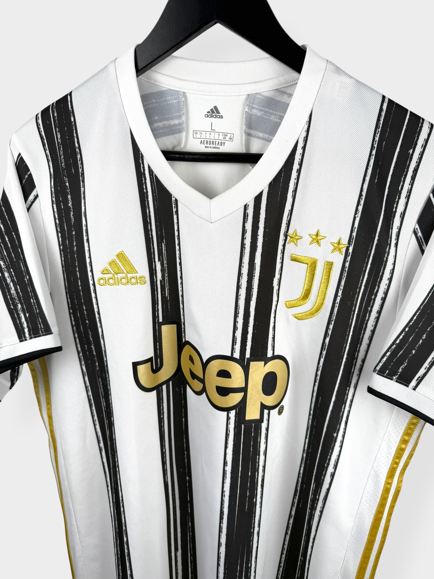 2020-21 JUVENTUS HOME SHIRT RONALDO #7 L - Authentic Football Club