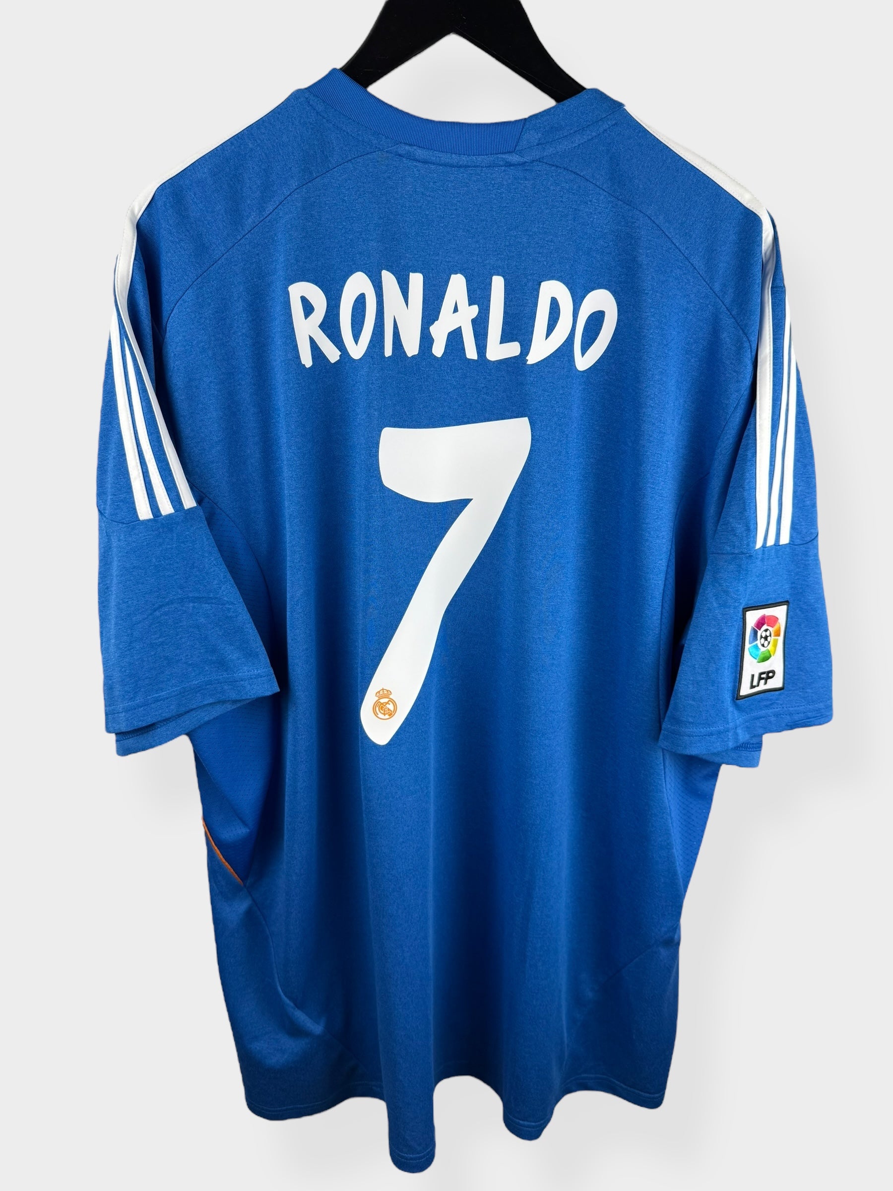 2013-14 REAL MADRID AWAY SHIRT RONALDO #7 XXL - Authentic Football Club