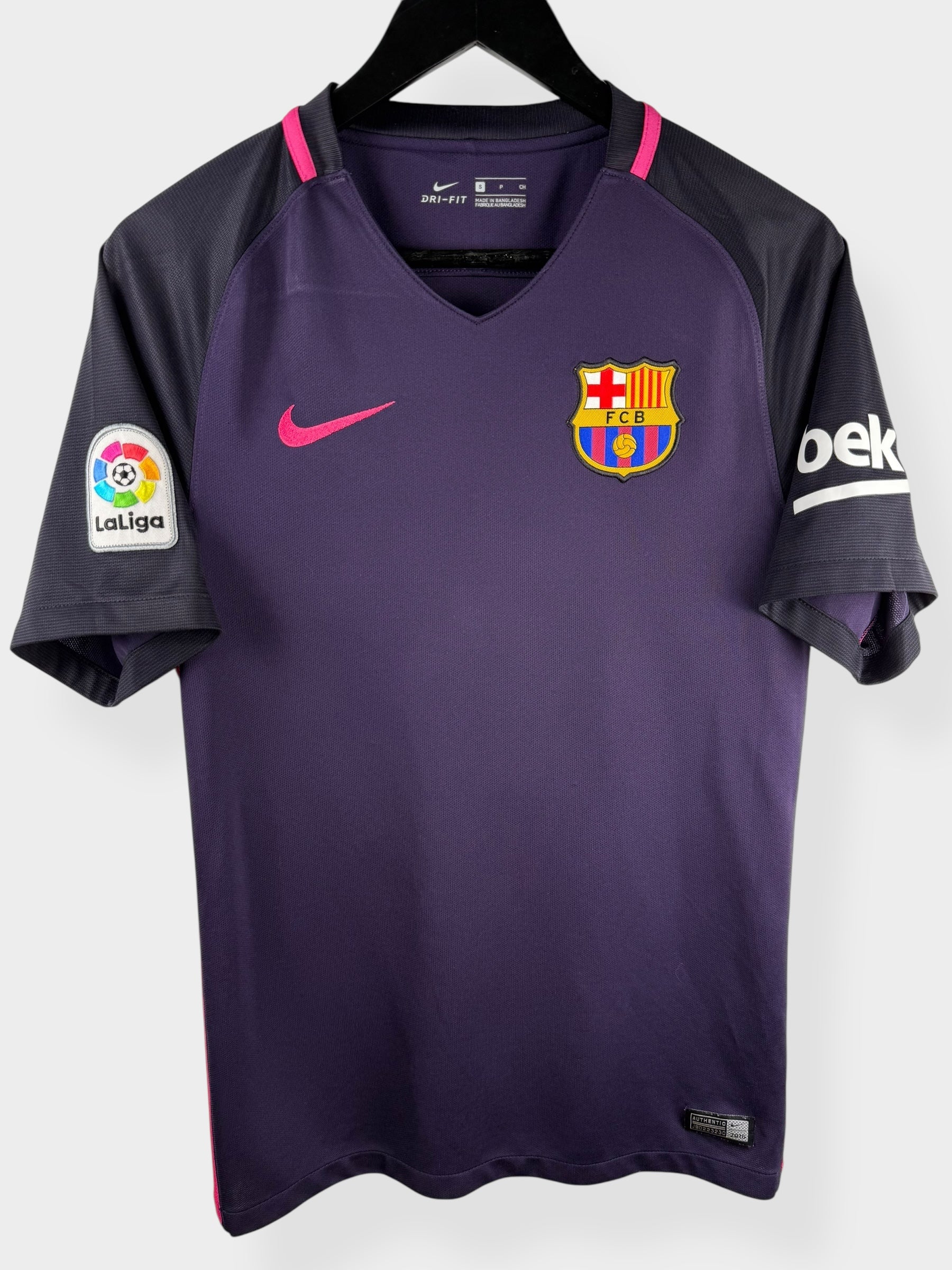 2016-17 BARCELONA AWAY SHIRT NEYMAR JR #11 S