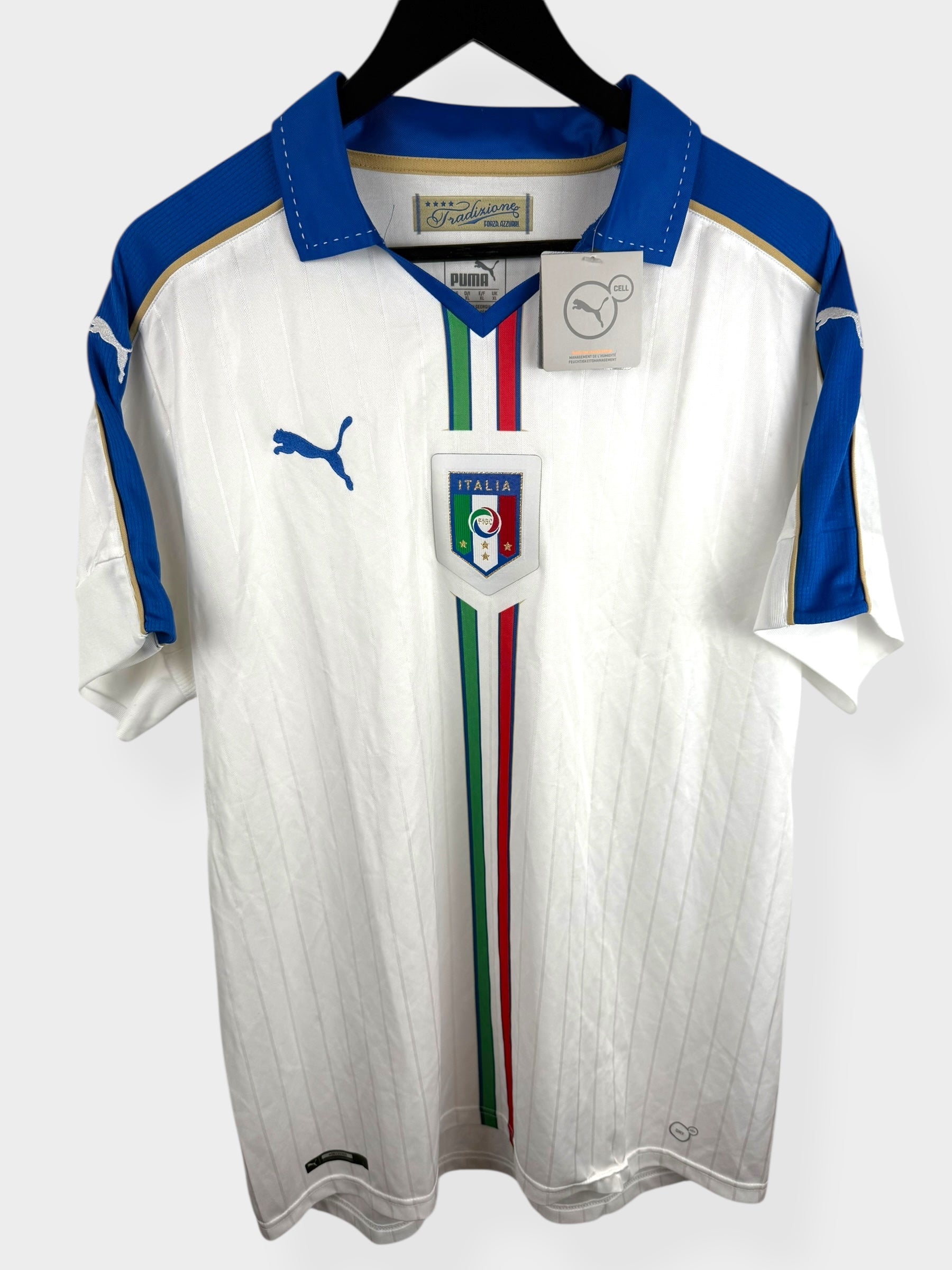 2015-16 ITALY AWAY SHIRT XL - Authentic Football Club