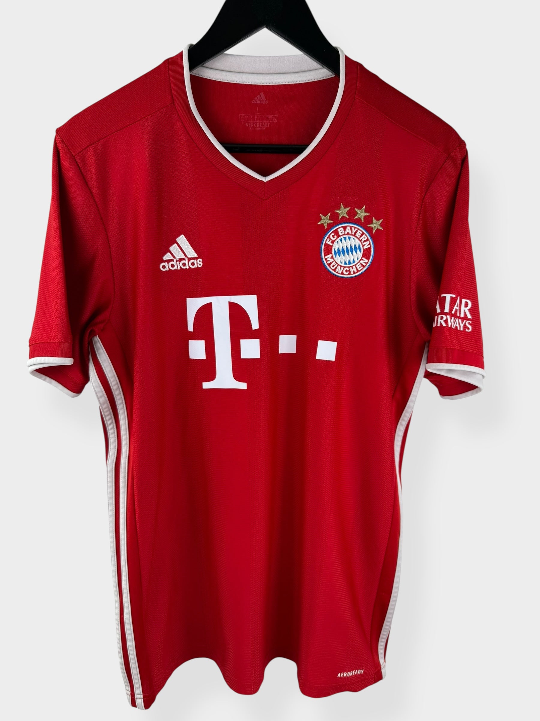 2020-21 BAYERN MUNICH HOME SHIRT MUSIALA #42 L