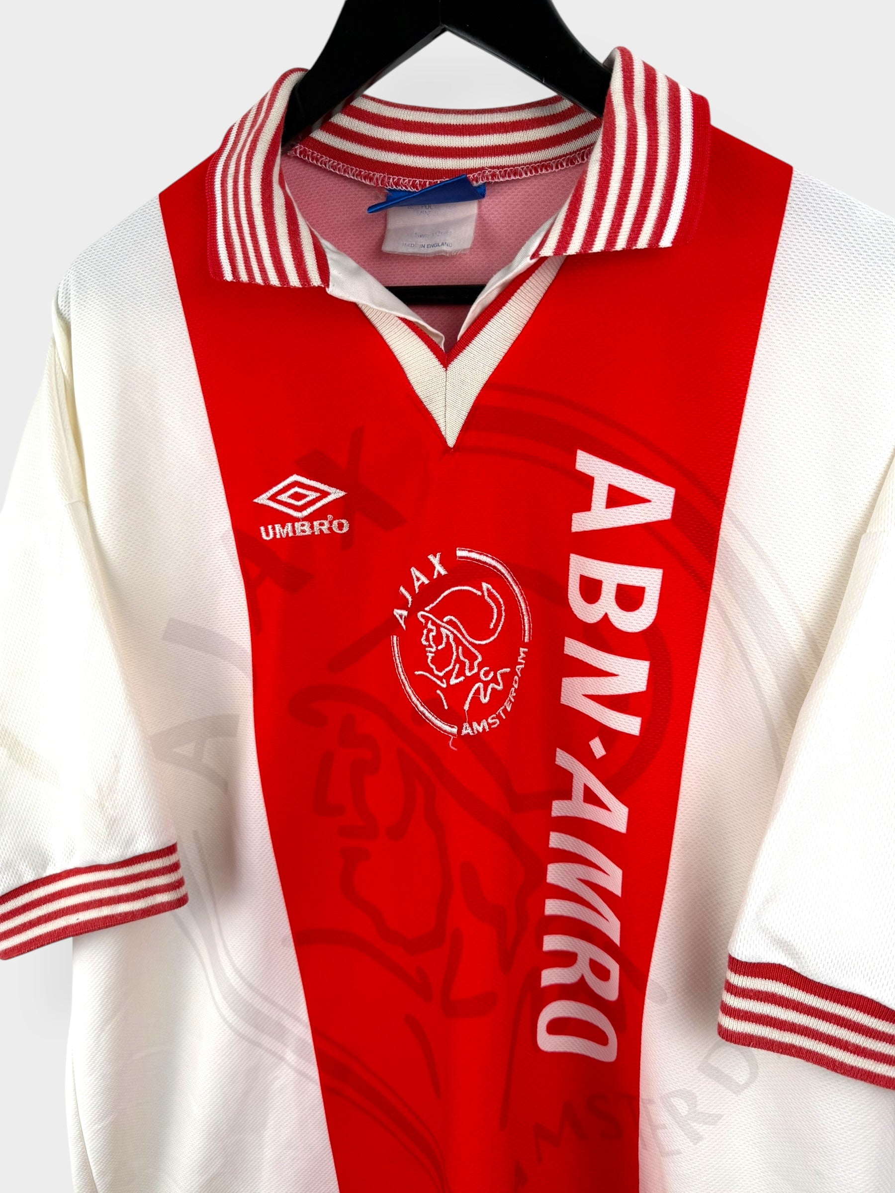 1995-96 AJAX HOME SHIRT XL