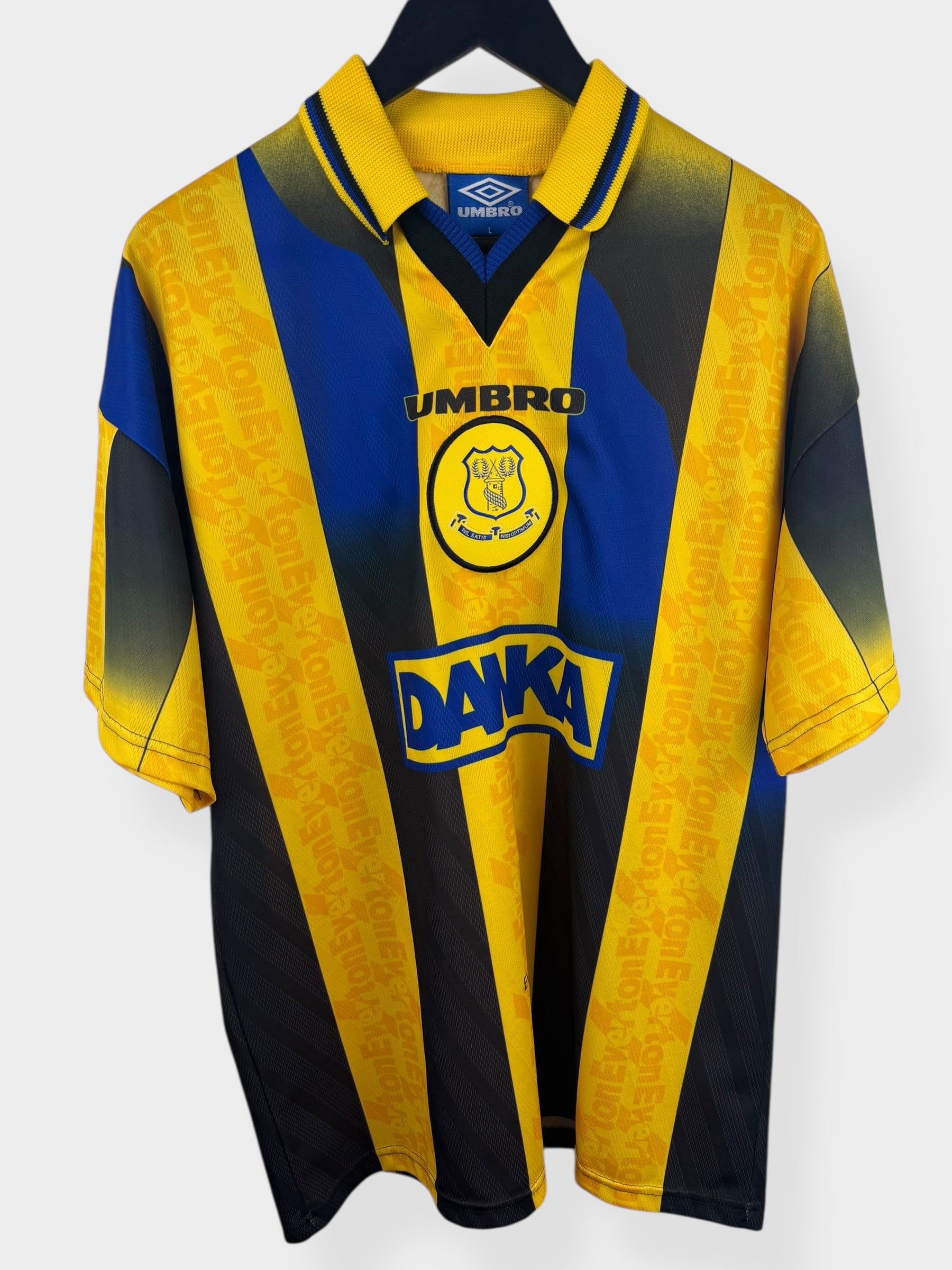 1996-97 EVERTON AWAY SHIRT L