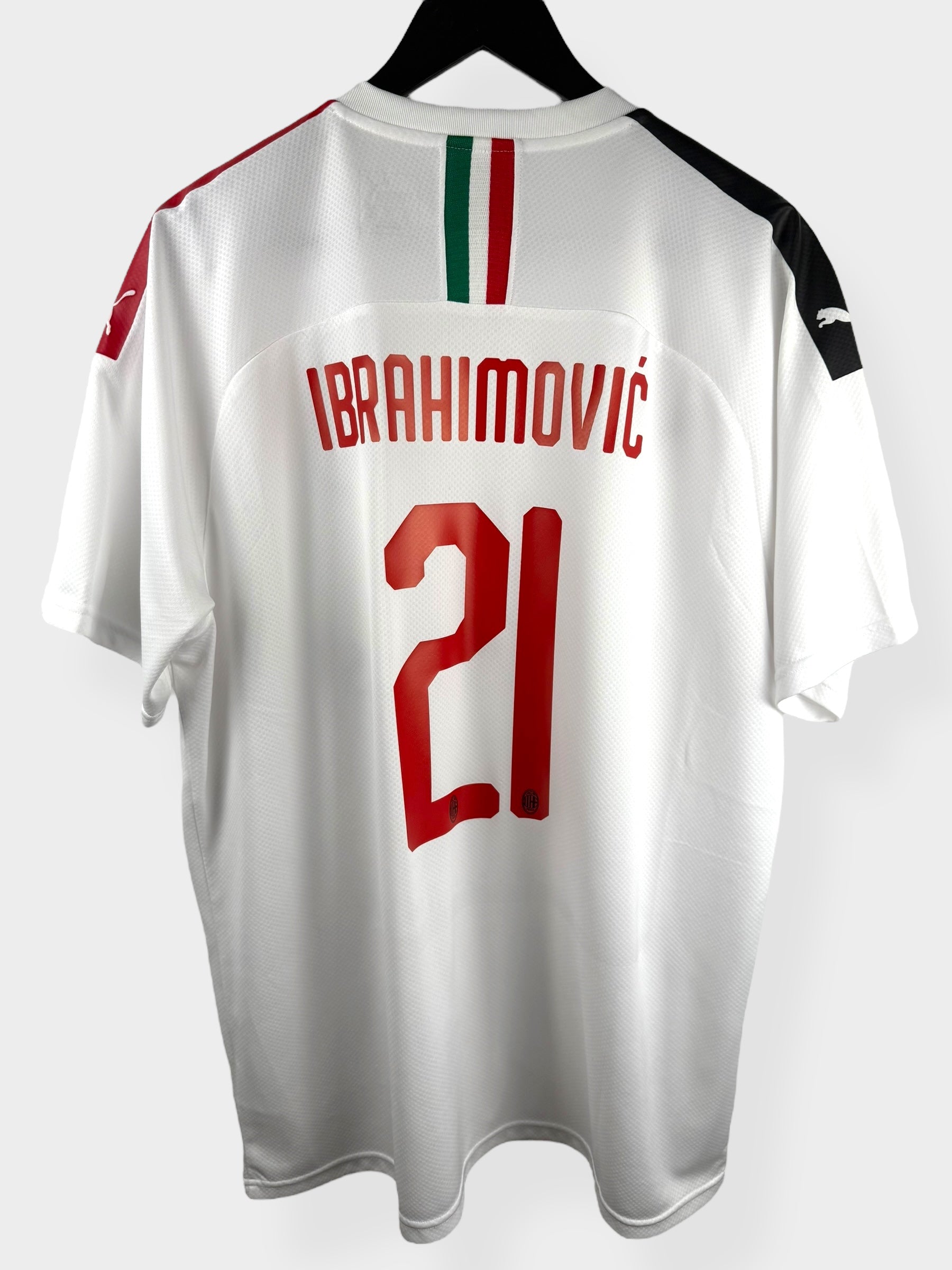 2019-20 AC MILAN UITSHIRT IBRAHIMOVIC #21 XXL