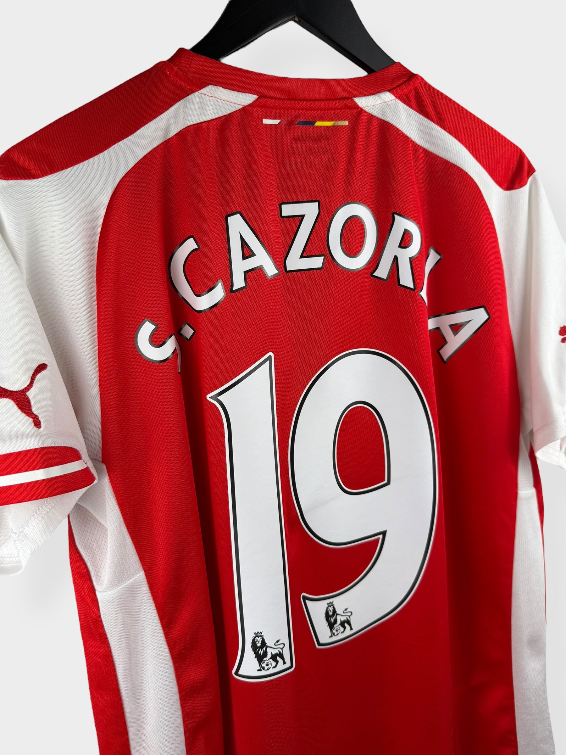 2014-15 ARSENAL HOME SHIRT CAZORLA #19 M