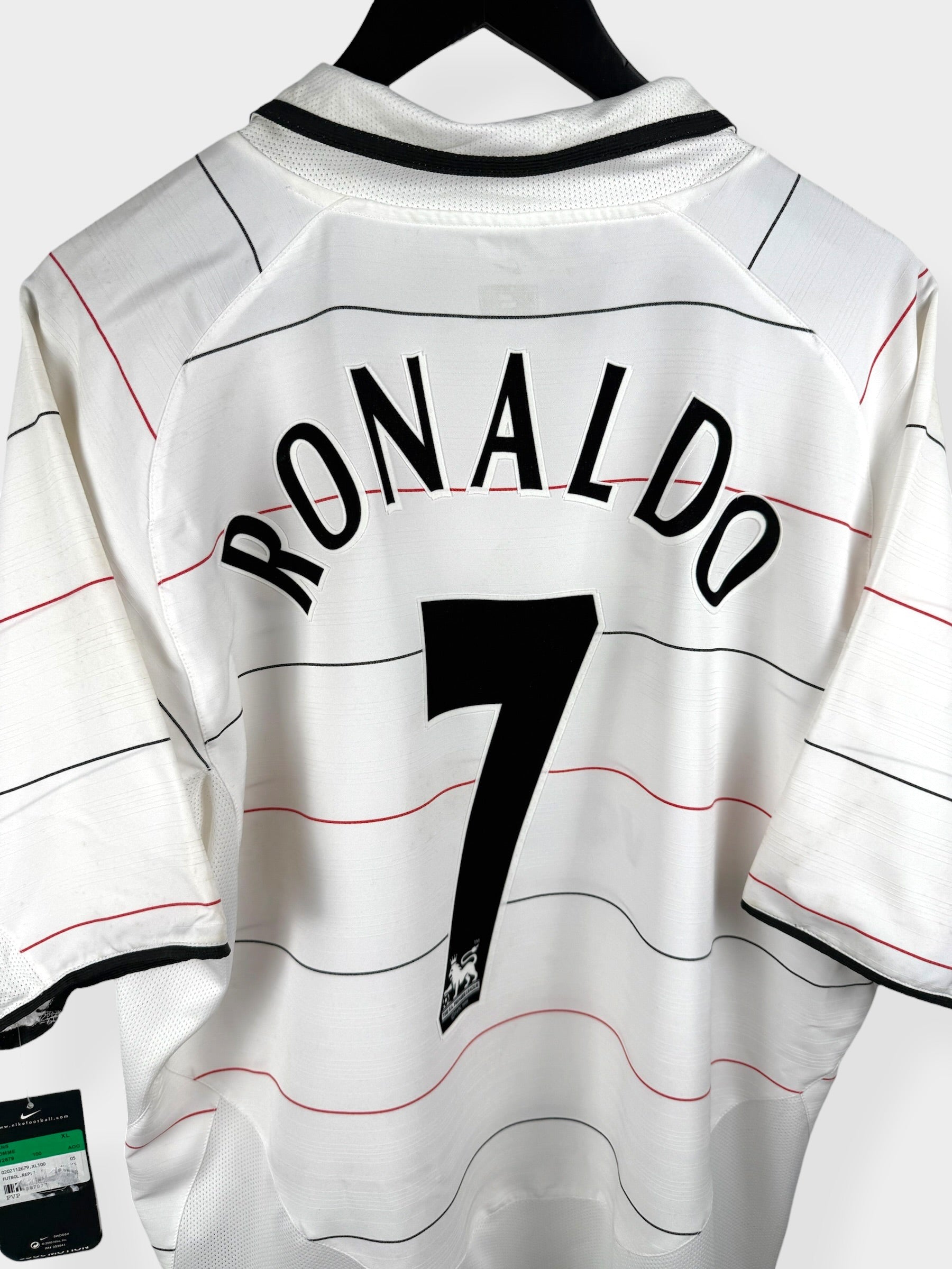 2003-05 MANCHESTER UNITED THIRD SHIRT RONALDO #7 XL