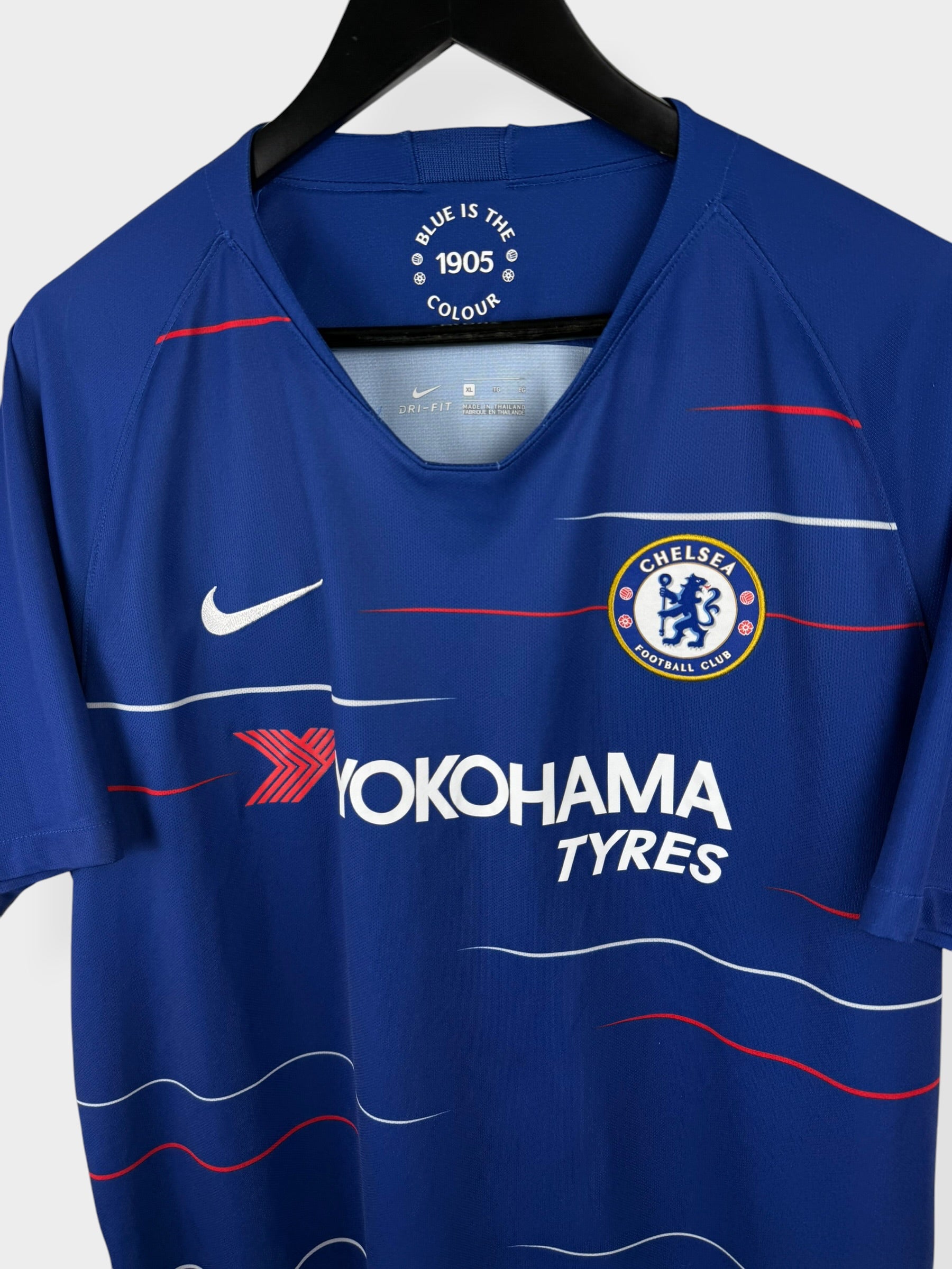 2018-19 CHELSEA HOME SHIRT HAZARD #10 XL